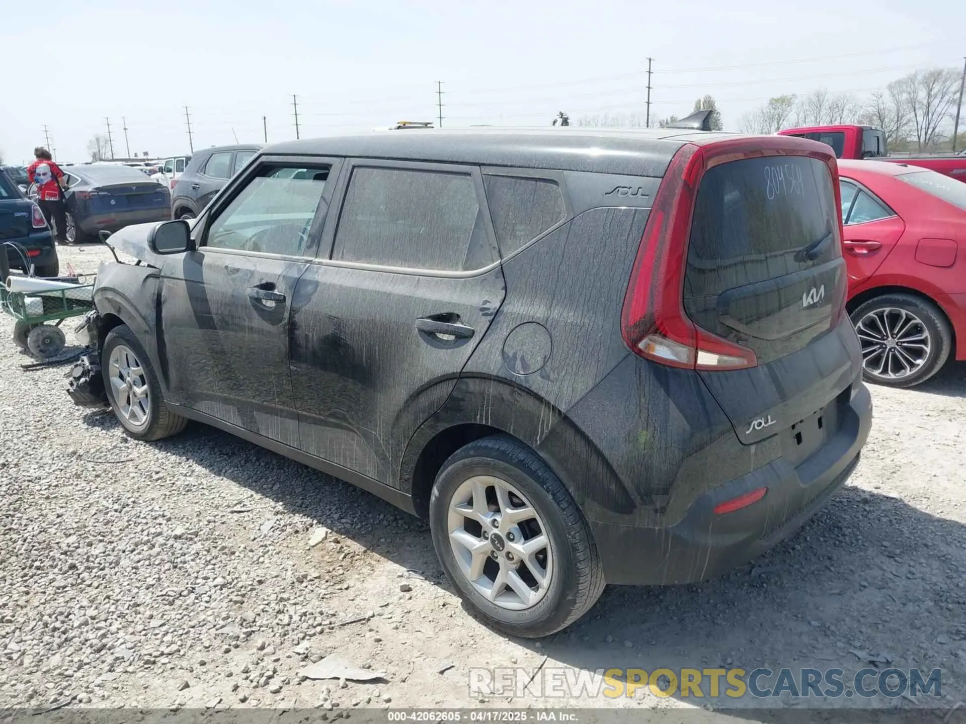 3 Фотография поврежденного автомобиля KNDJ23AUXN7804564 KIA SOUL 2022