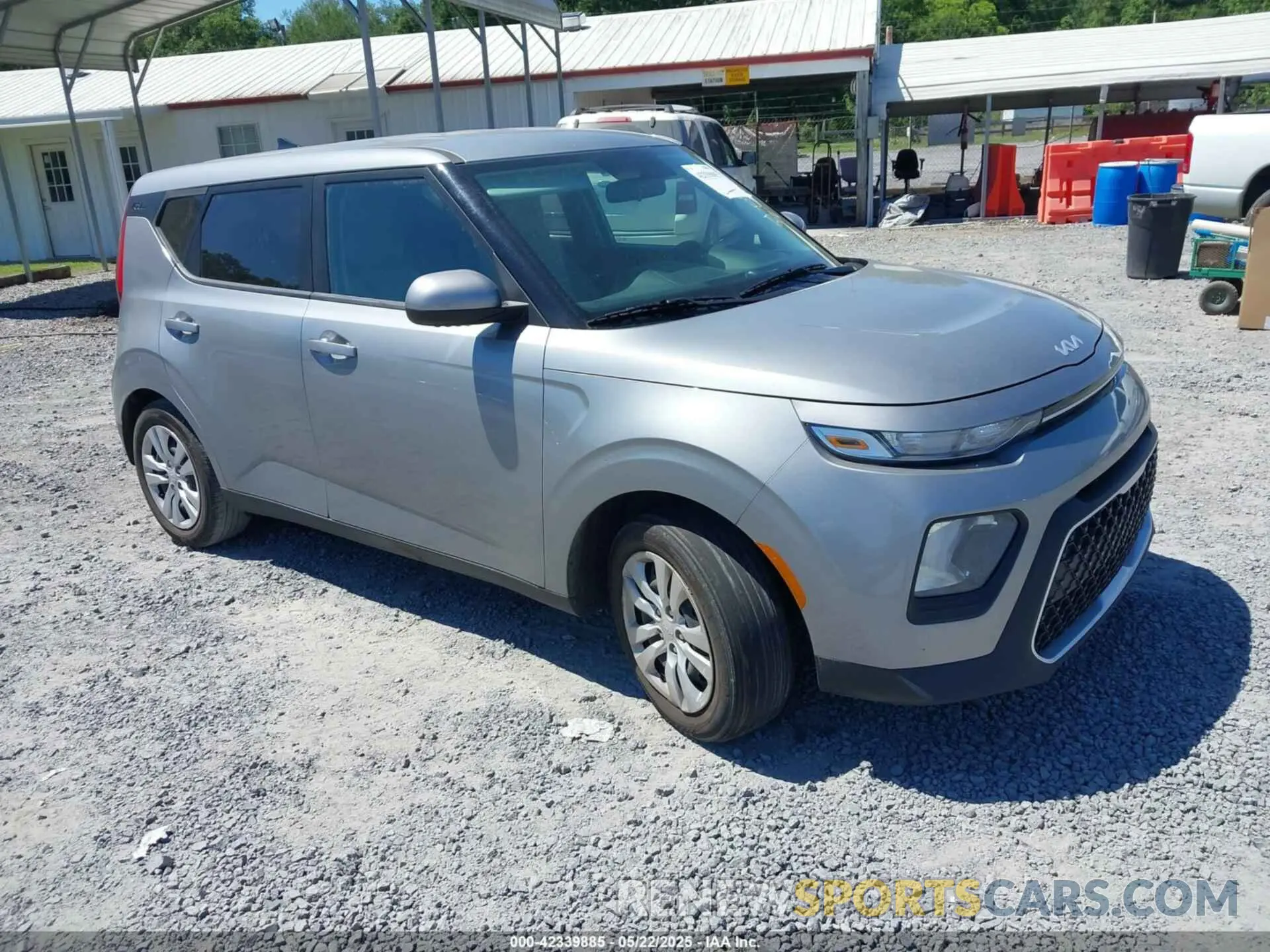 1 Photograph of a damaged car KNDJ23AUXN7836768 KIA SOUL 2022