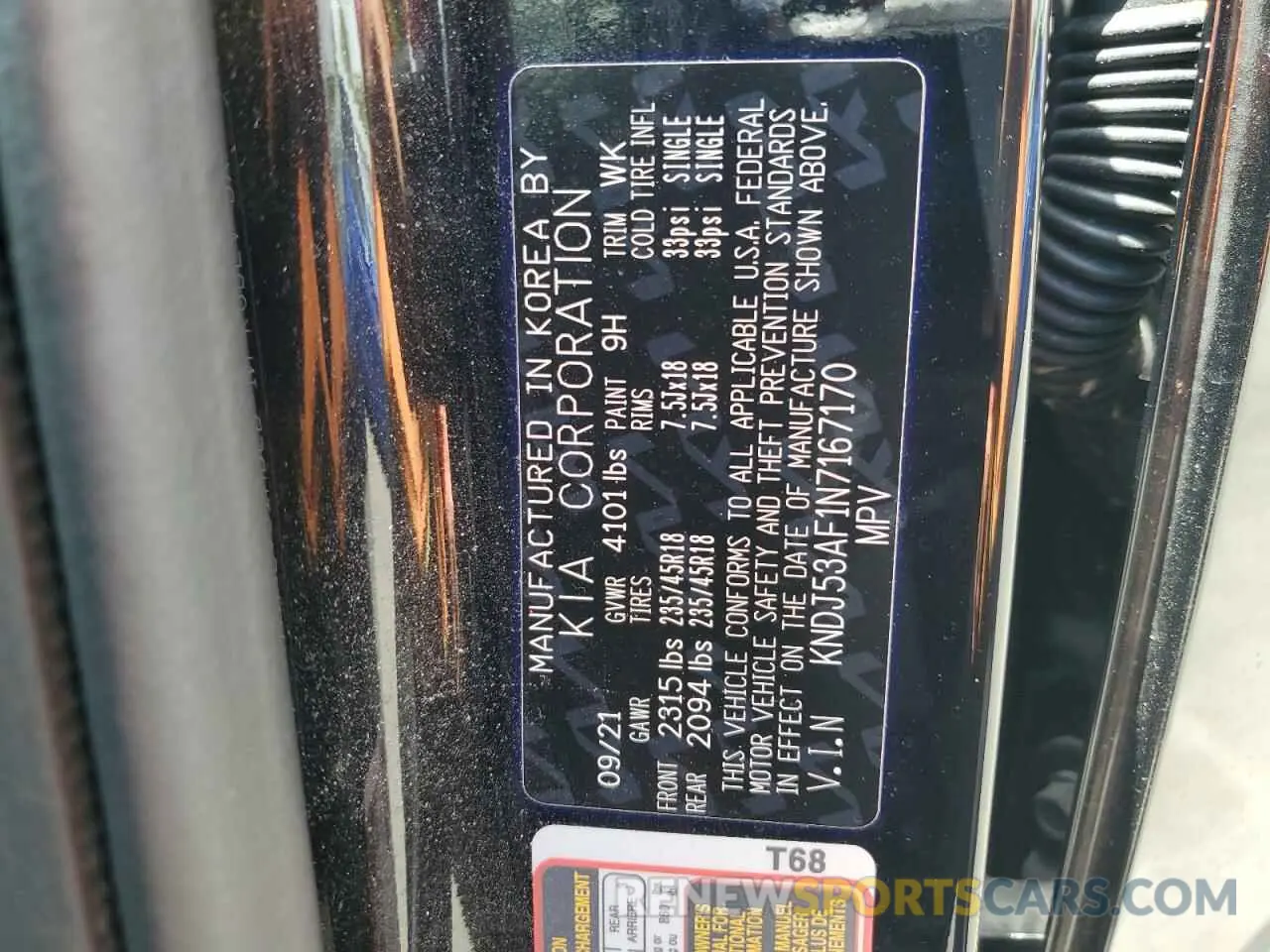 13 Фотография поврежденного автомобиля KNDJ53AF1N7167170 KIA SOUL 2022