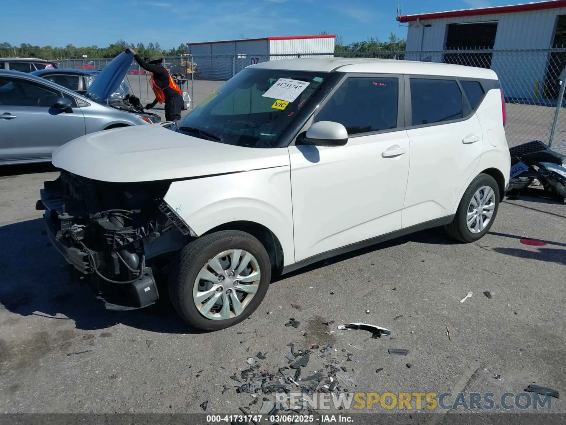 2 Photograph of a damaged car KNDJ23AU0P7858524 KIA SOUL 2023