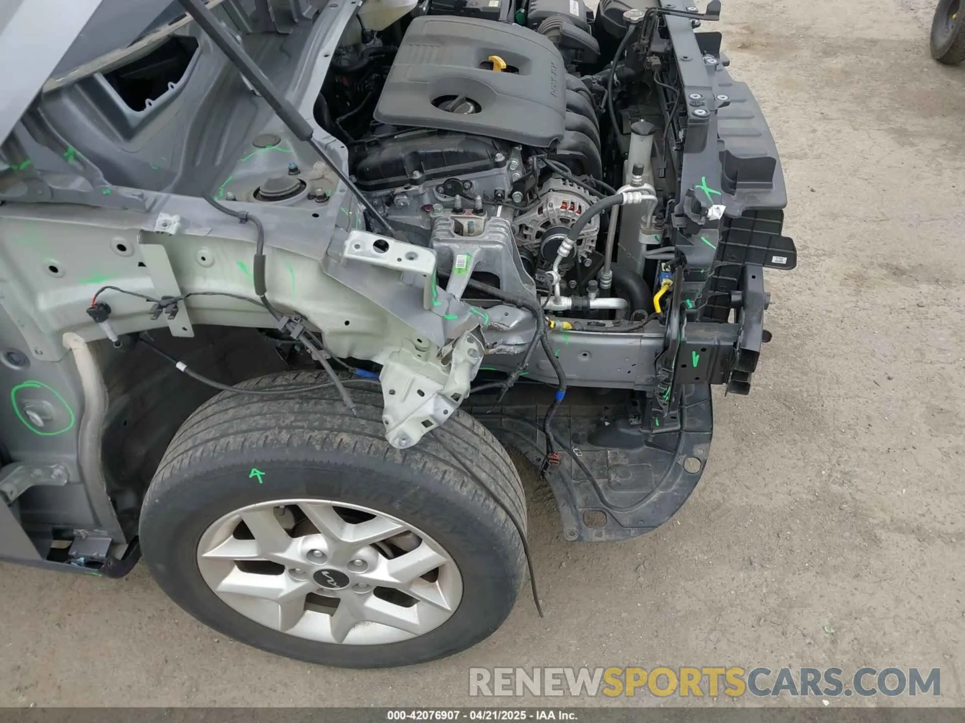 6 Фотография поврежденного автомобиля KNDJ23AU0P7862881 KIA SOUL 2023