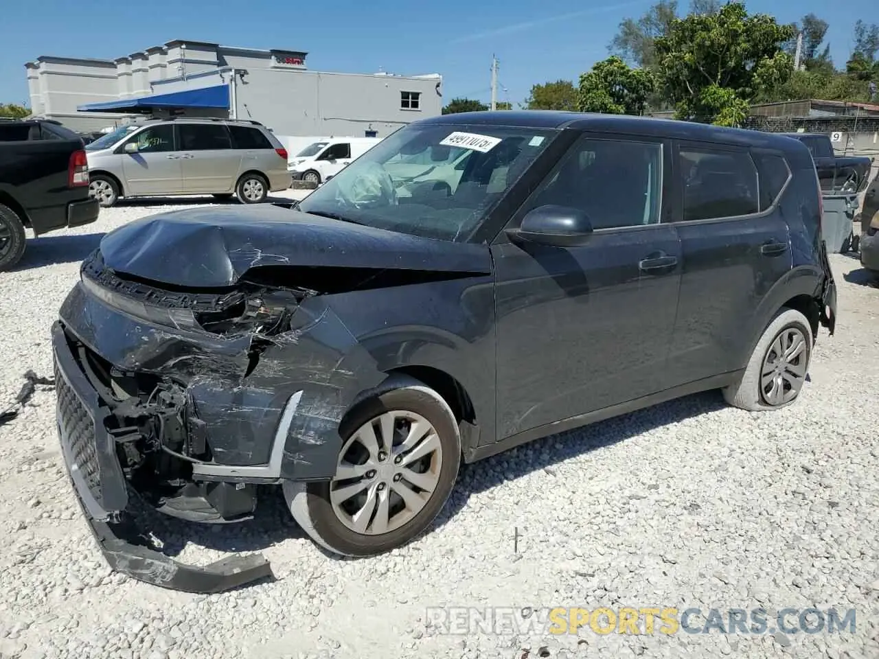 1 Photograph of a damaged car KNDJ23AU0P7895783 KIA SOUL 2023