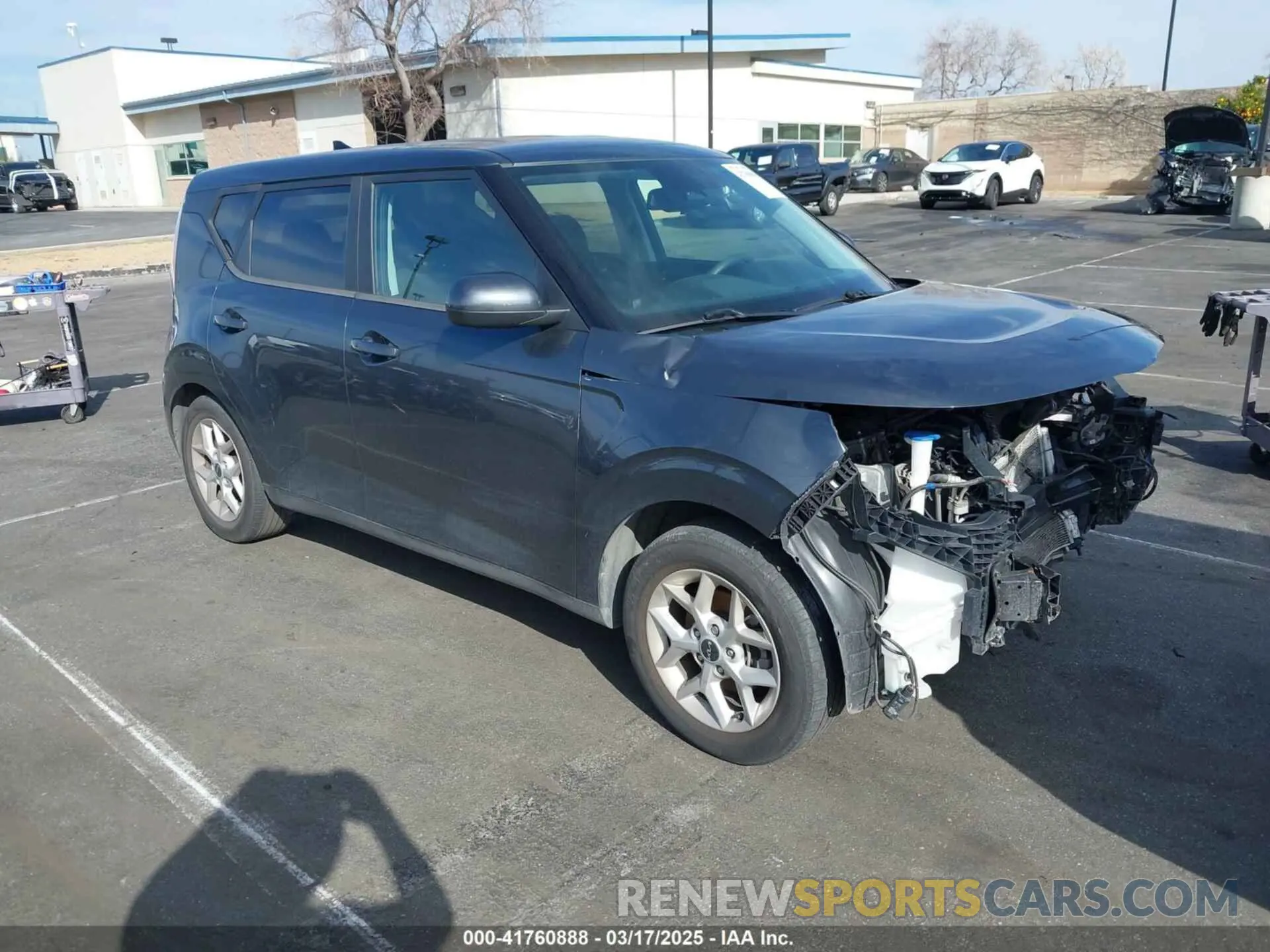 1 Photograph of a damaged car KNDJ23AU1P7199613 KIA SOUL 2023