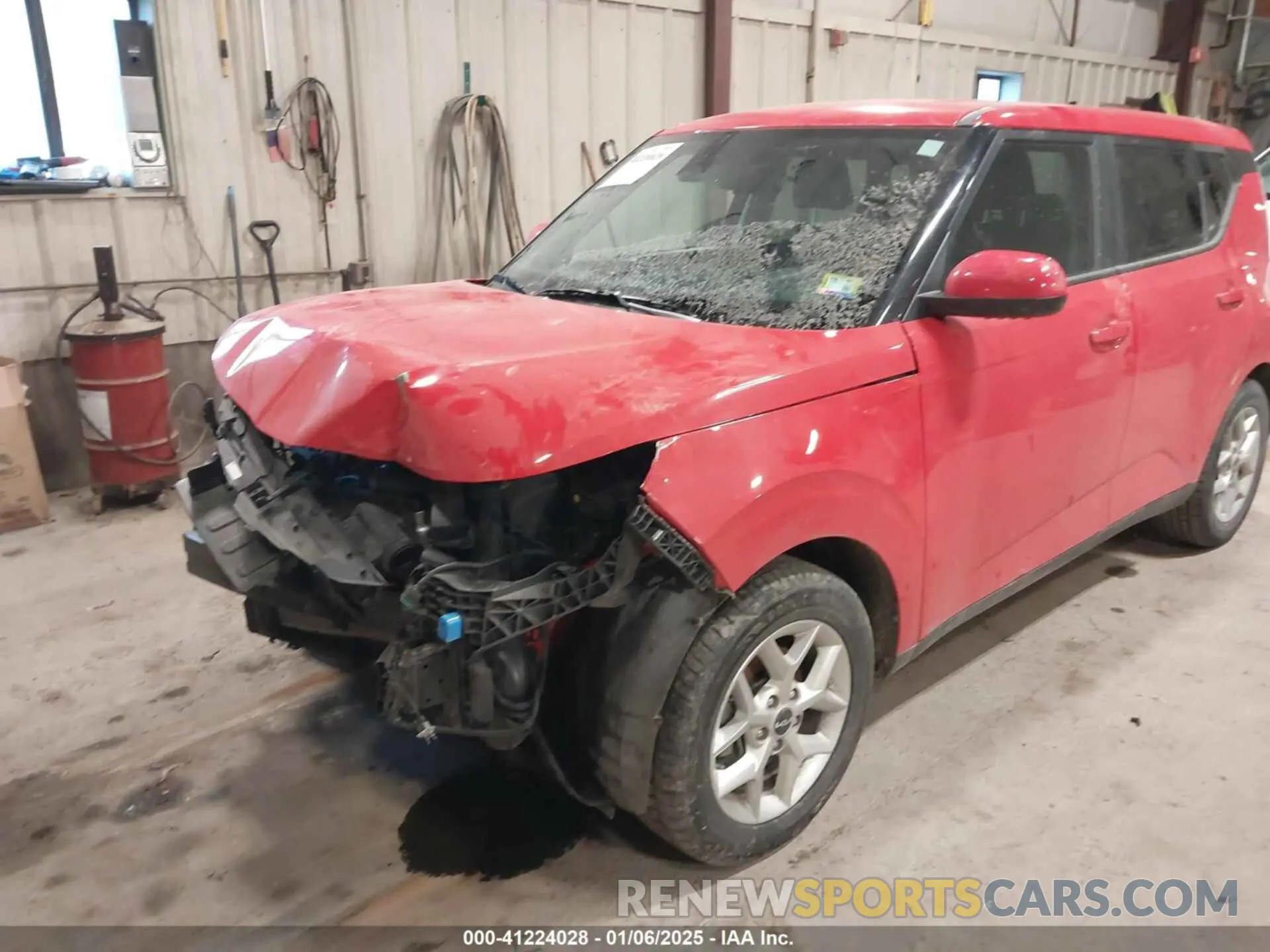 6 Photograph of a damaged car KNDJ23AU1P7208469 KIA SOUL 2023