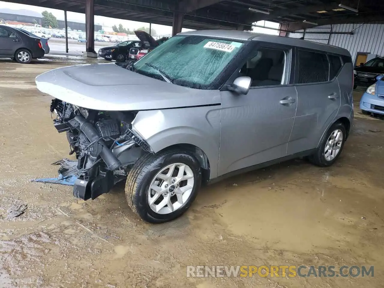 1 Photograph of a damaged car KNDJ23AU1P7854093 KIA SOUL 2023