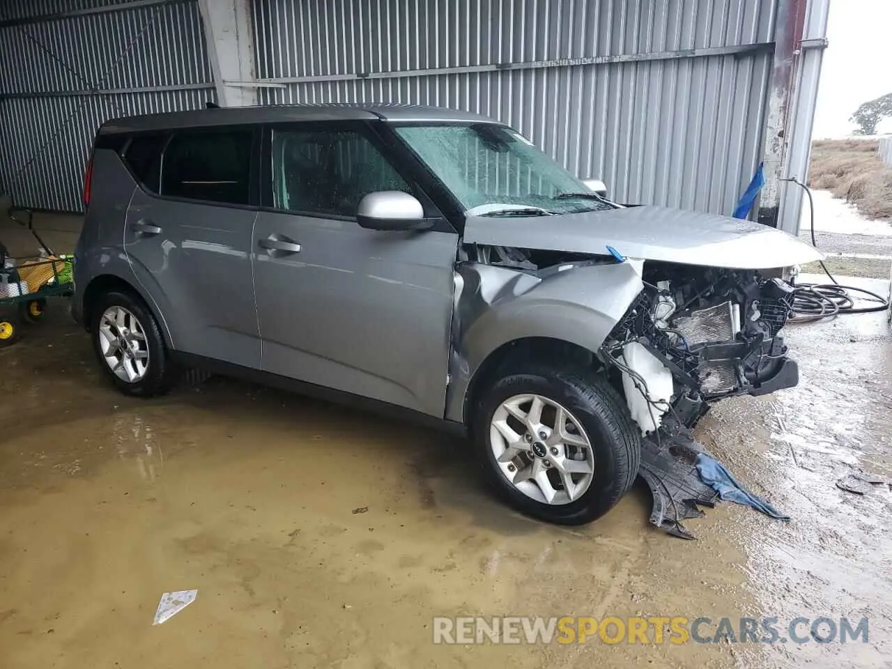 4 Photograph of a damaged car KNDJ23AU1P7854093 KIA SOUL 2023
