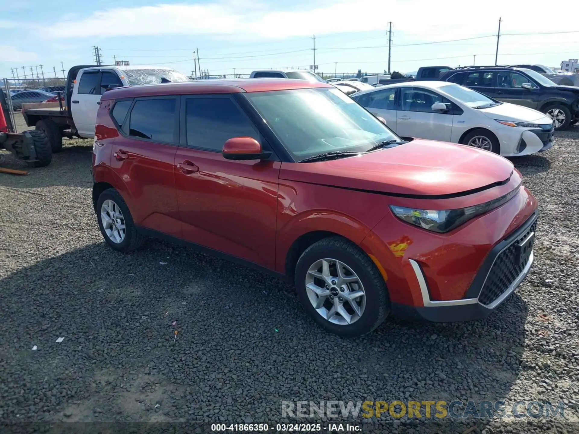 1 Photograph of a damaged car KNDJ23AU2P7190421 KIA SOUL 2023