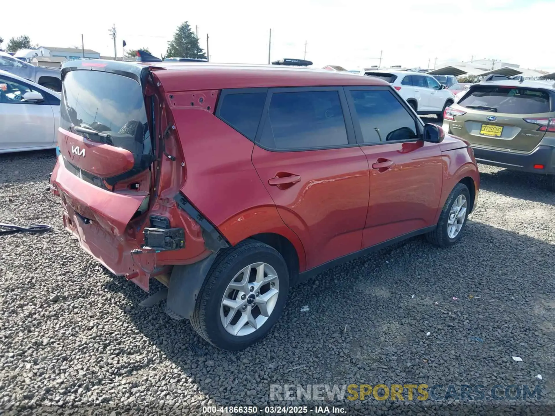 4 Photograph of a damaged car KNDJ23AU2P7190421 KIA SOUL 2023