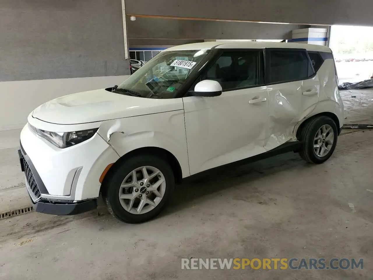 1 Photograph of a damaged car KNDJ23AU2P7894716 KIA SOUL 2023