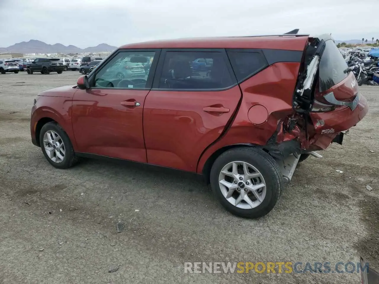 2 Photograph of a damaged car KNDJ23AU3P7848957 KIA SOUL 2023