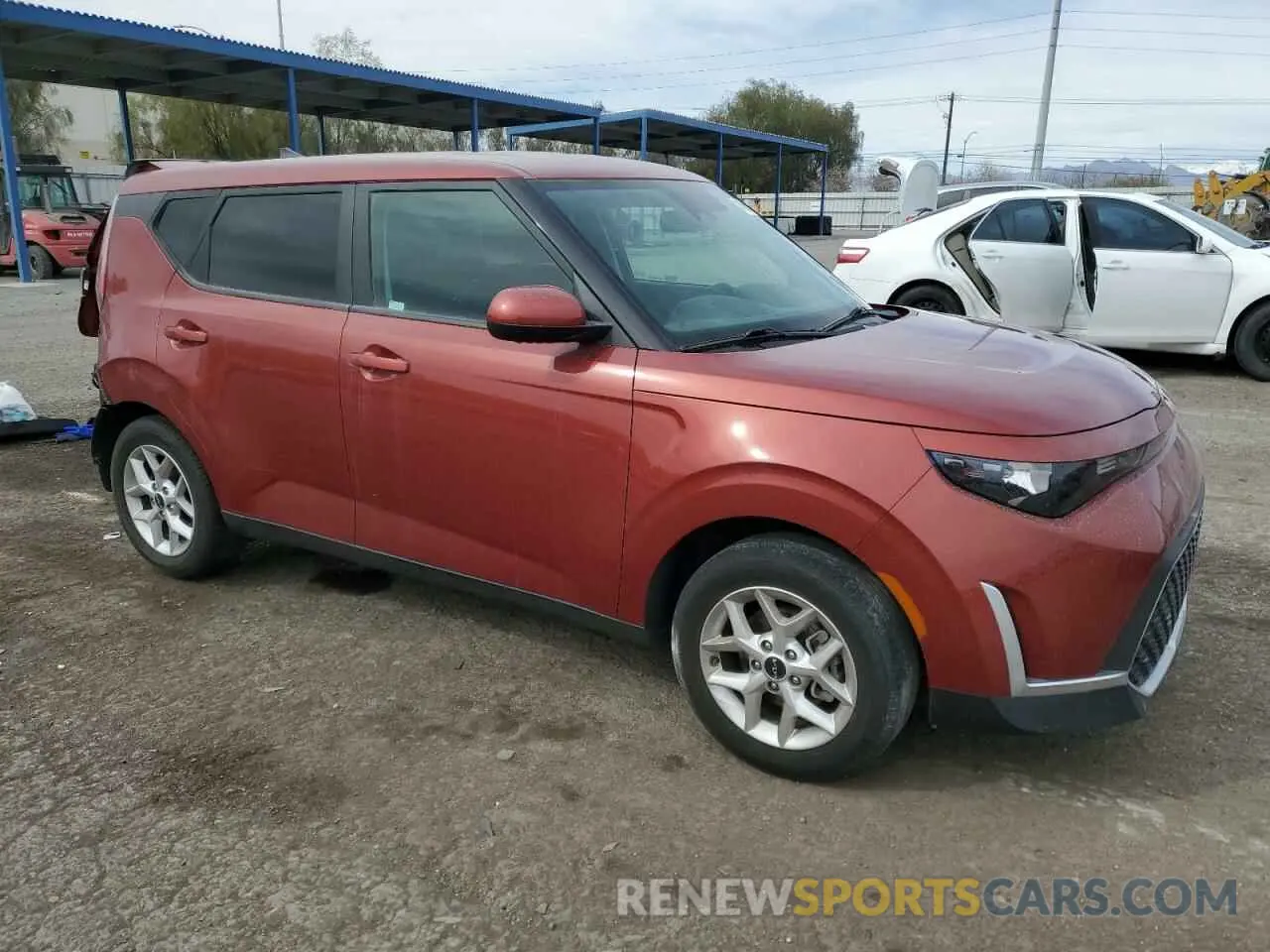 4 Photograph of a damaged car KNDJ23AU3P7848957 KIA SOUL 2023