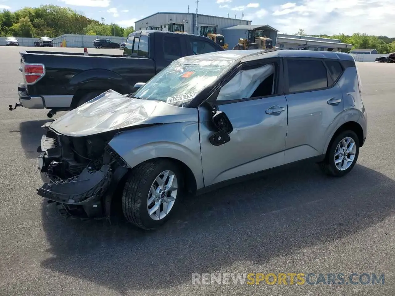 1 Photograph of a damaged car KNDJ23AU5P7869633 KIA SOUL 2023