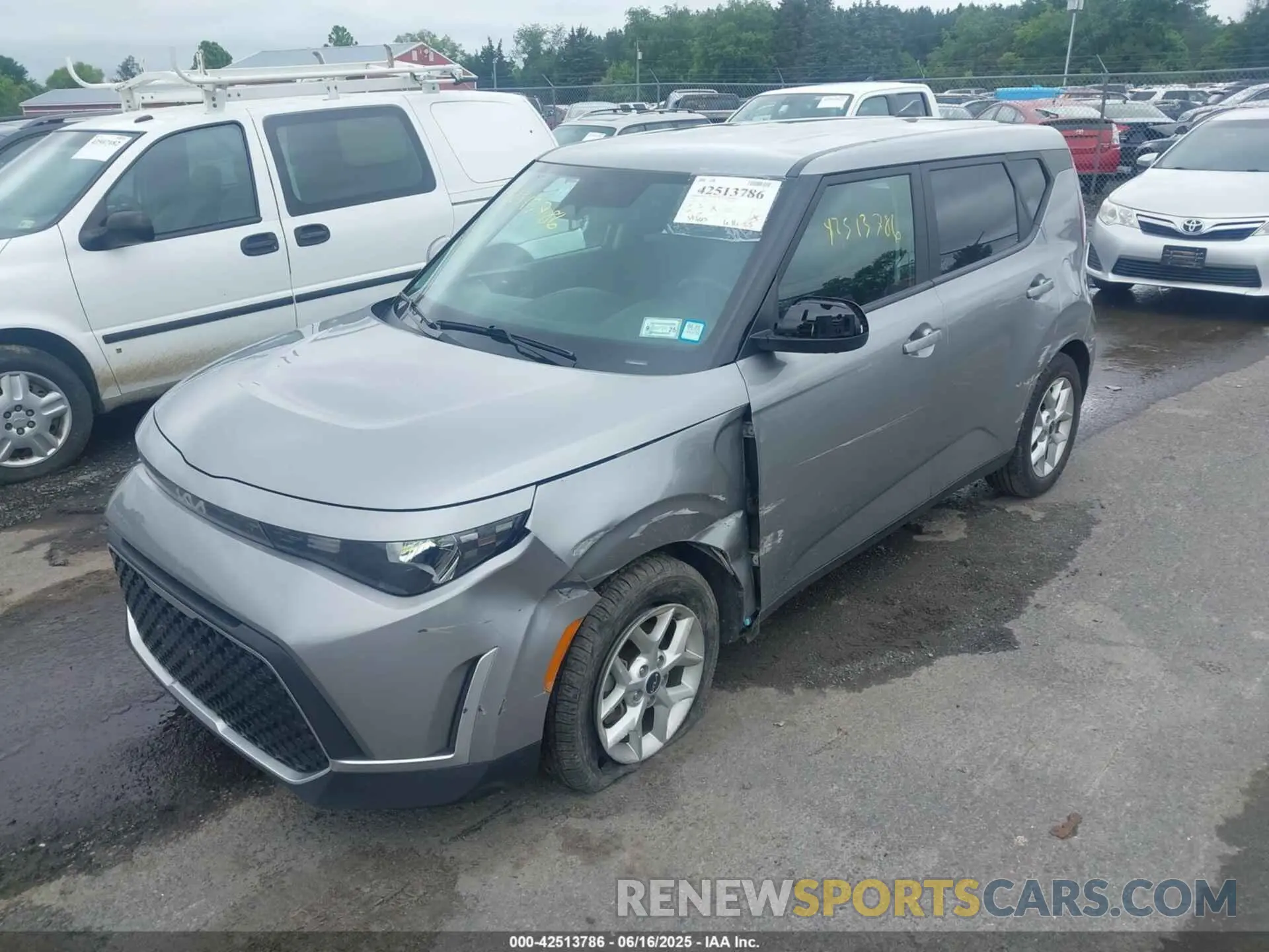 2 Photograph of a damaged car KNDJ23AU5P7881796 KIA SOUL 2023