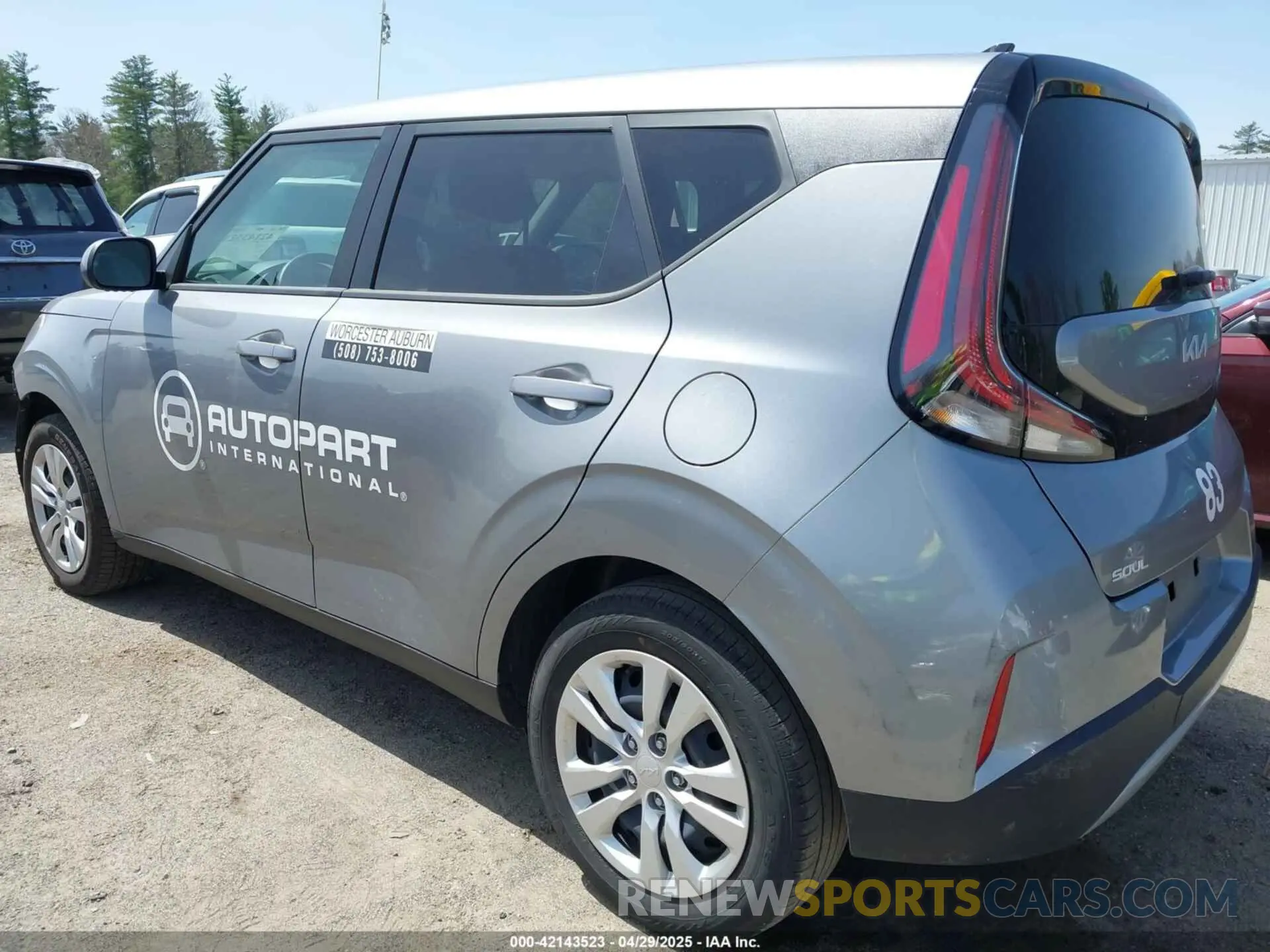 3 Фотография поврежденного автомобиля KNDJ23AU5P7891308 KIA SOUL 2023