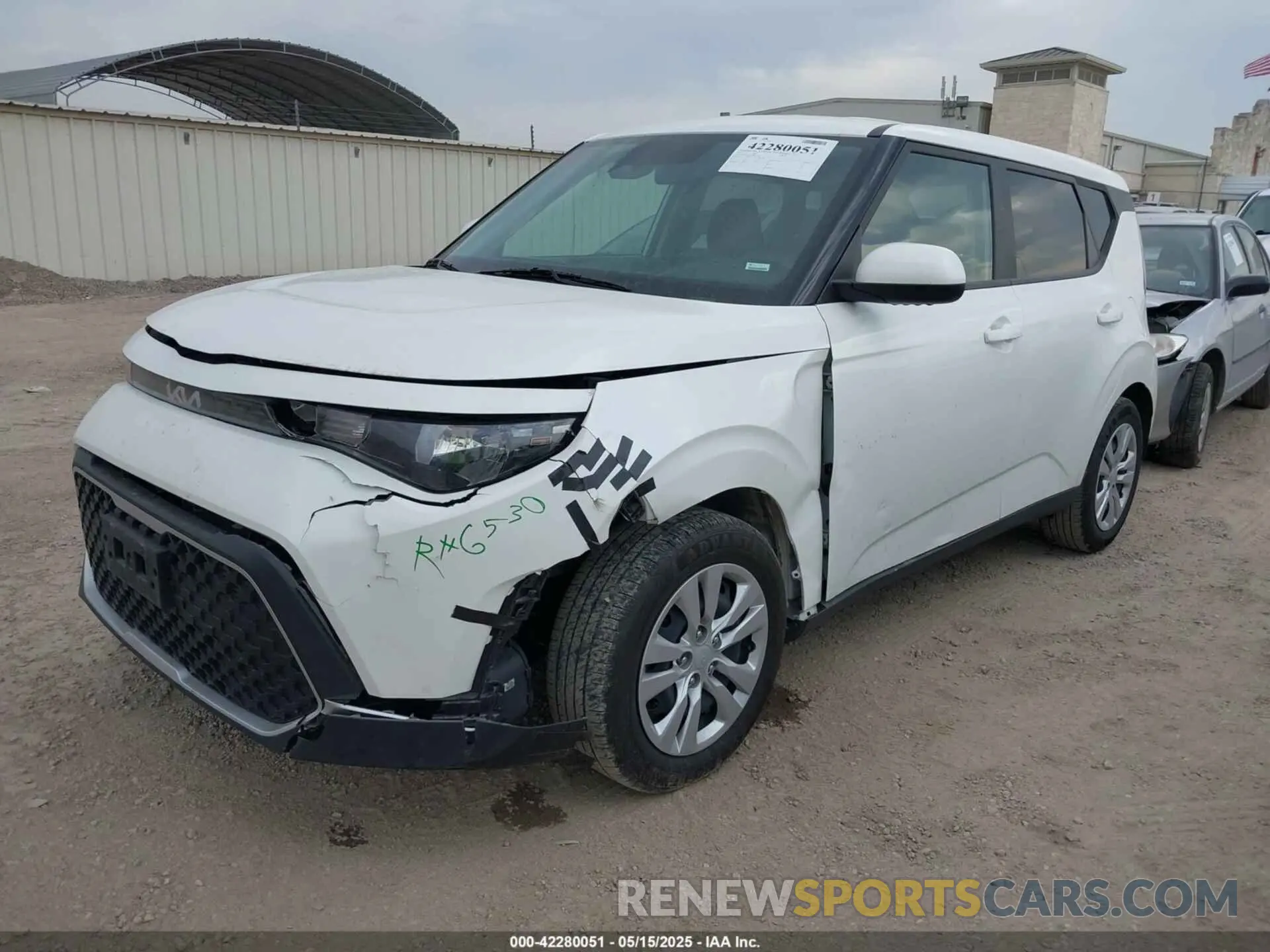 2 Photograph of a damaged car KNDJ23AU6P7865736 KIA SOUL 2023