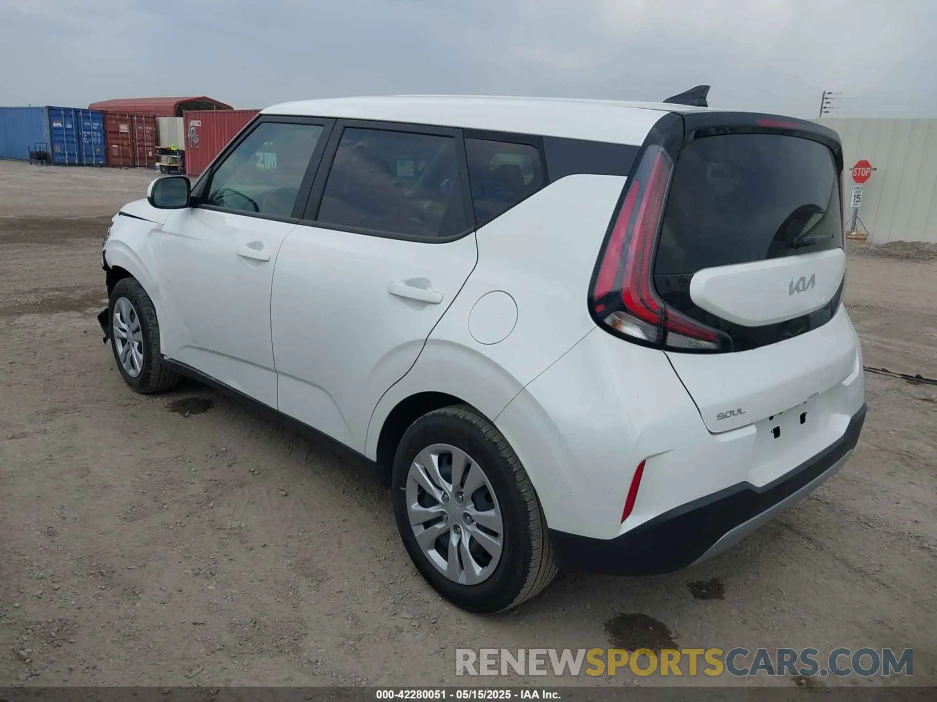 3 Photograph of a damaged car KNDJ23AU6P7865736 KIA SOUL 2023