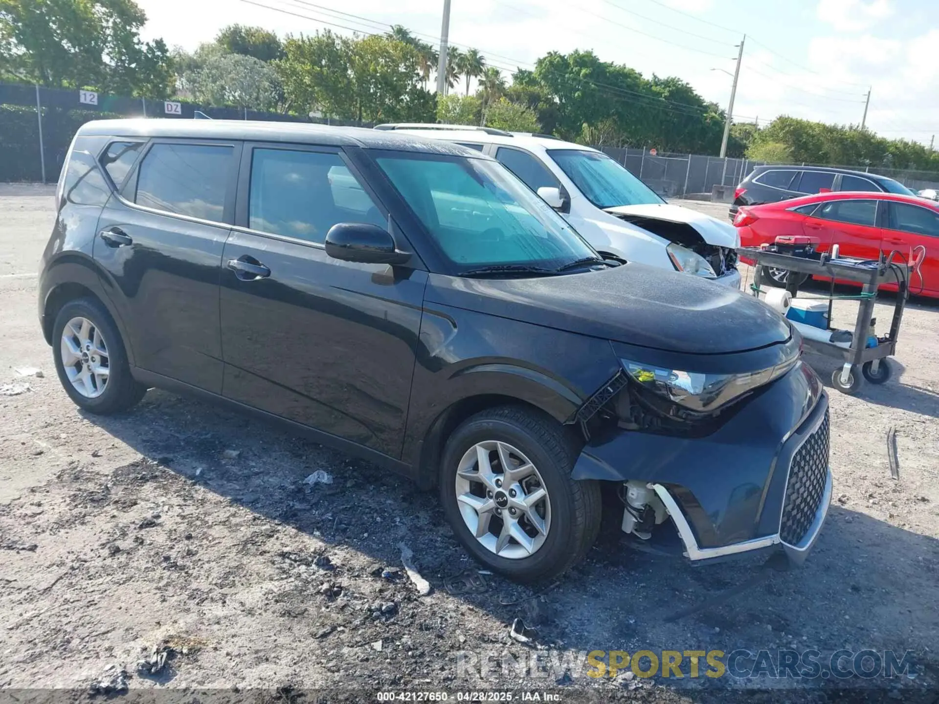 1 Photograph of a damaged car KNDJ23AU6P7873951 KIA SOUL 2023