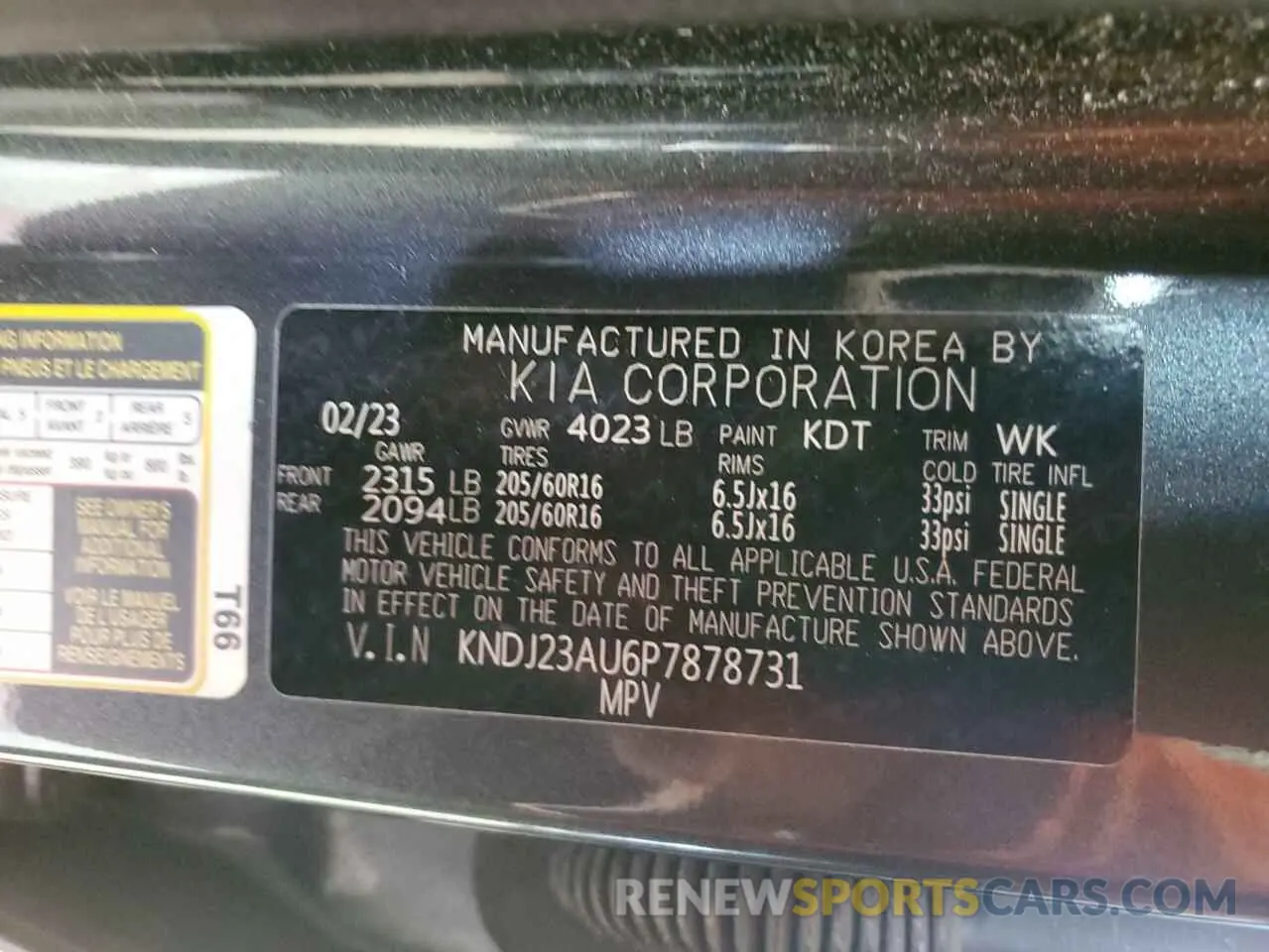 13 Фотография поврежденного автомобиля KNDJ23AU6P7878731 KIA SOUL 2023