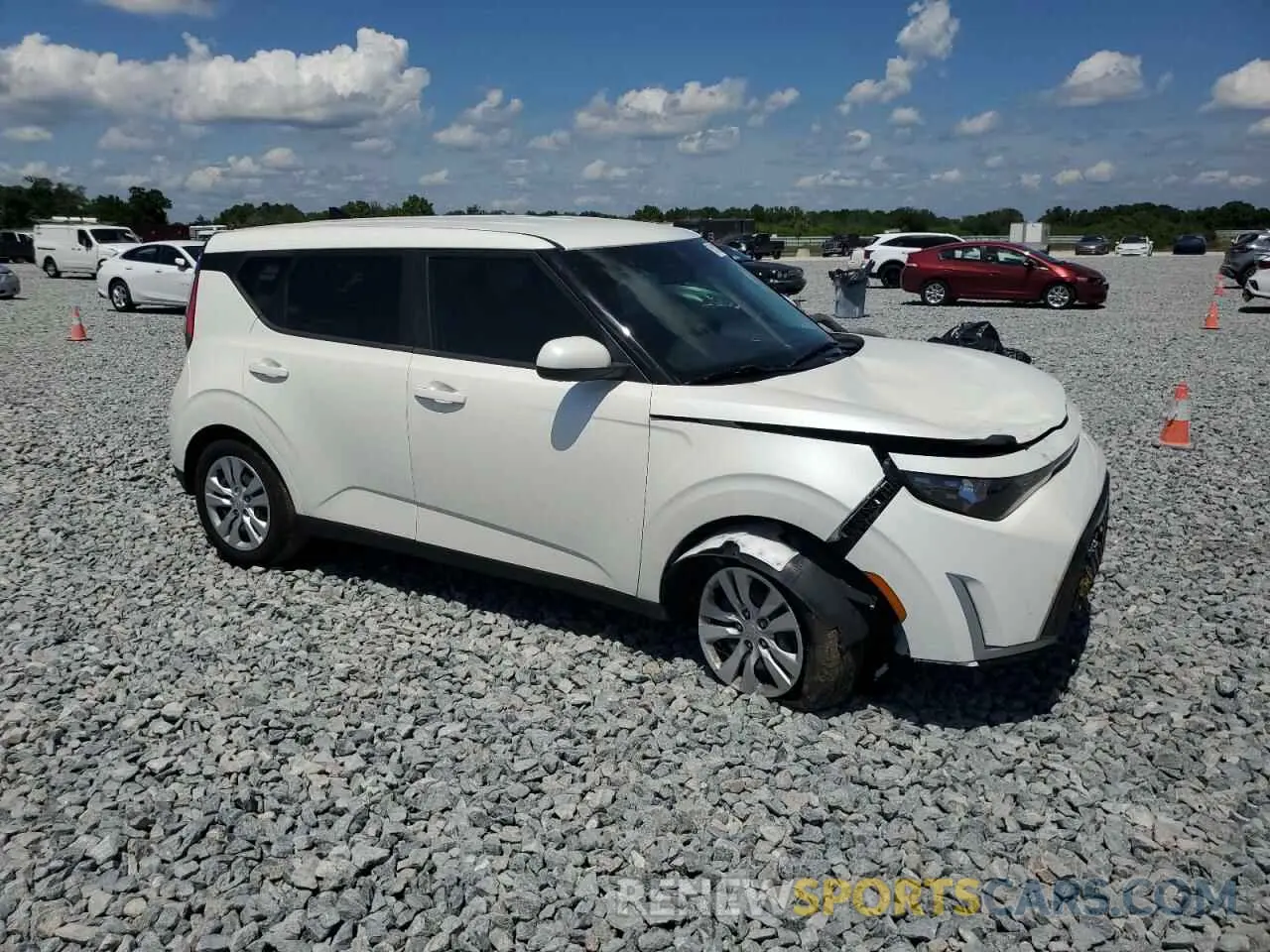 4 Photograph of a damaged car KNDJ23AU6P7884996 KIA SOUL 2023