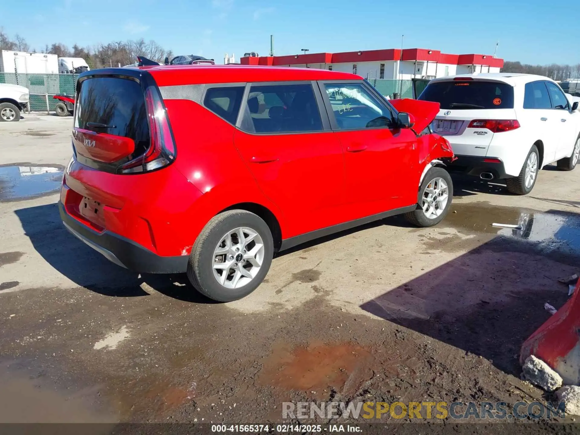 4 Photograph of a damaged car KNDJ23AU7P7217001 KIA SOUL 2023