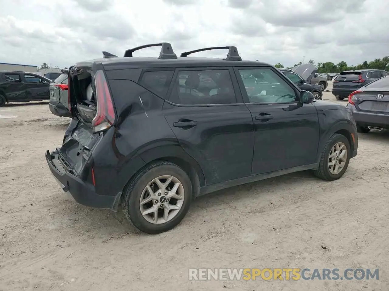 3 Photograph of a damaged car KNDJ23AU7P7858410 KIA SOUL 2023
