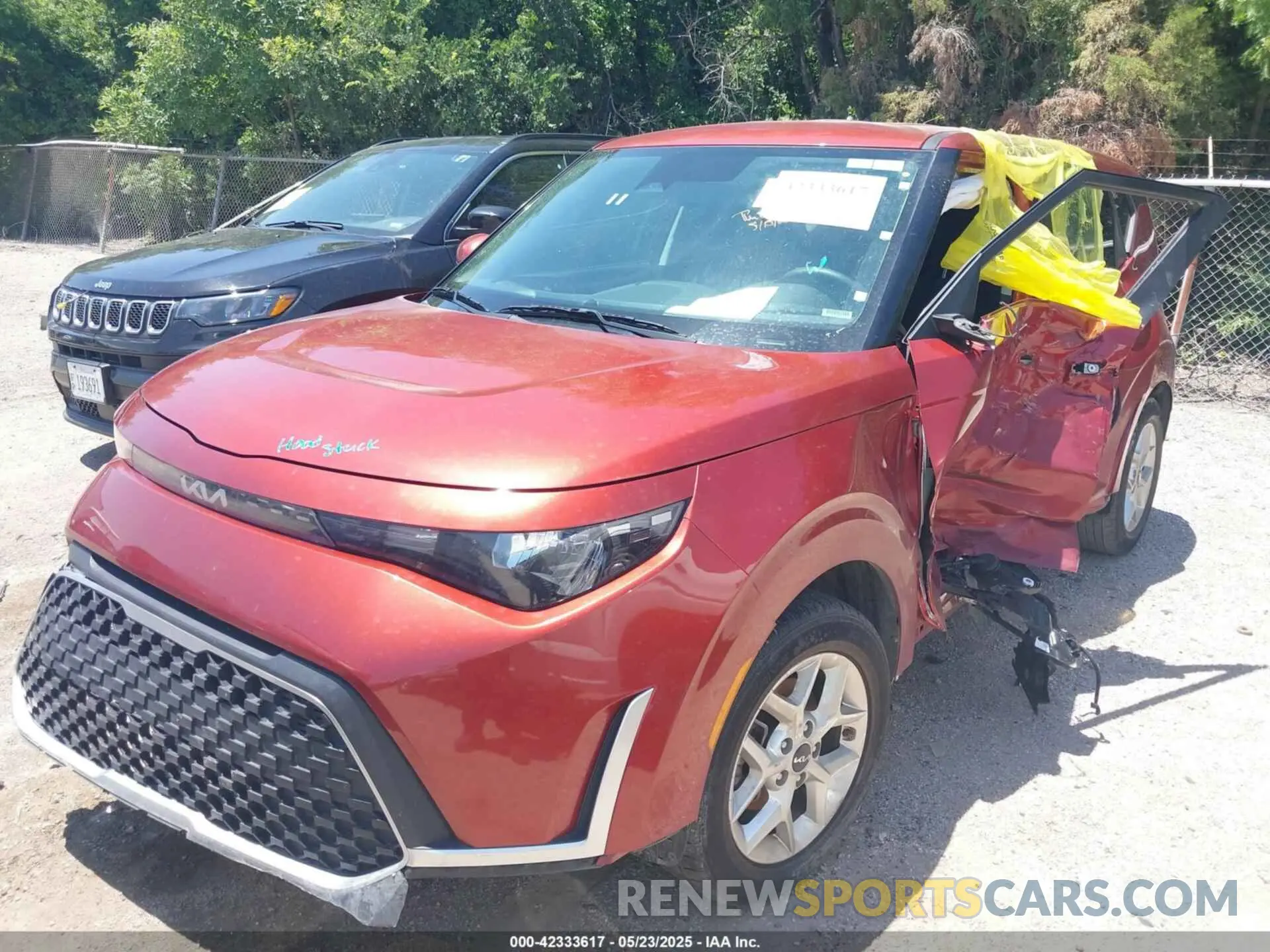 2 Photograph of a damaged car KNDJ23AU7P7881217 KIA SOUL 2023