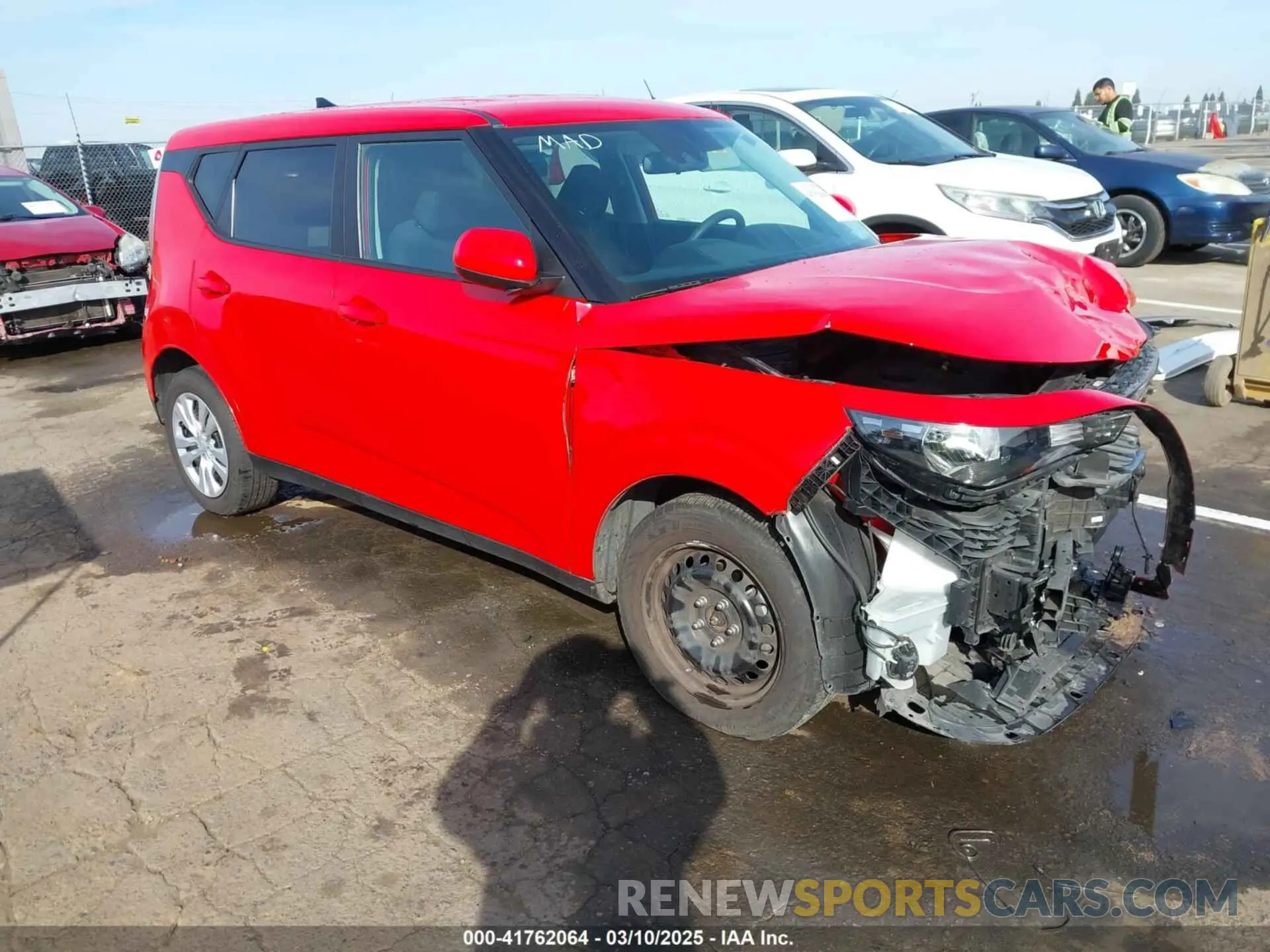 1 Фотография поврежденного автомобиля KNDJ23AU8P7196997 KIA SOUL 2023