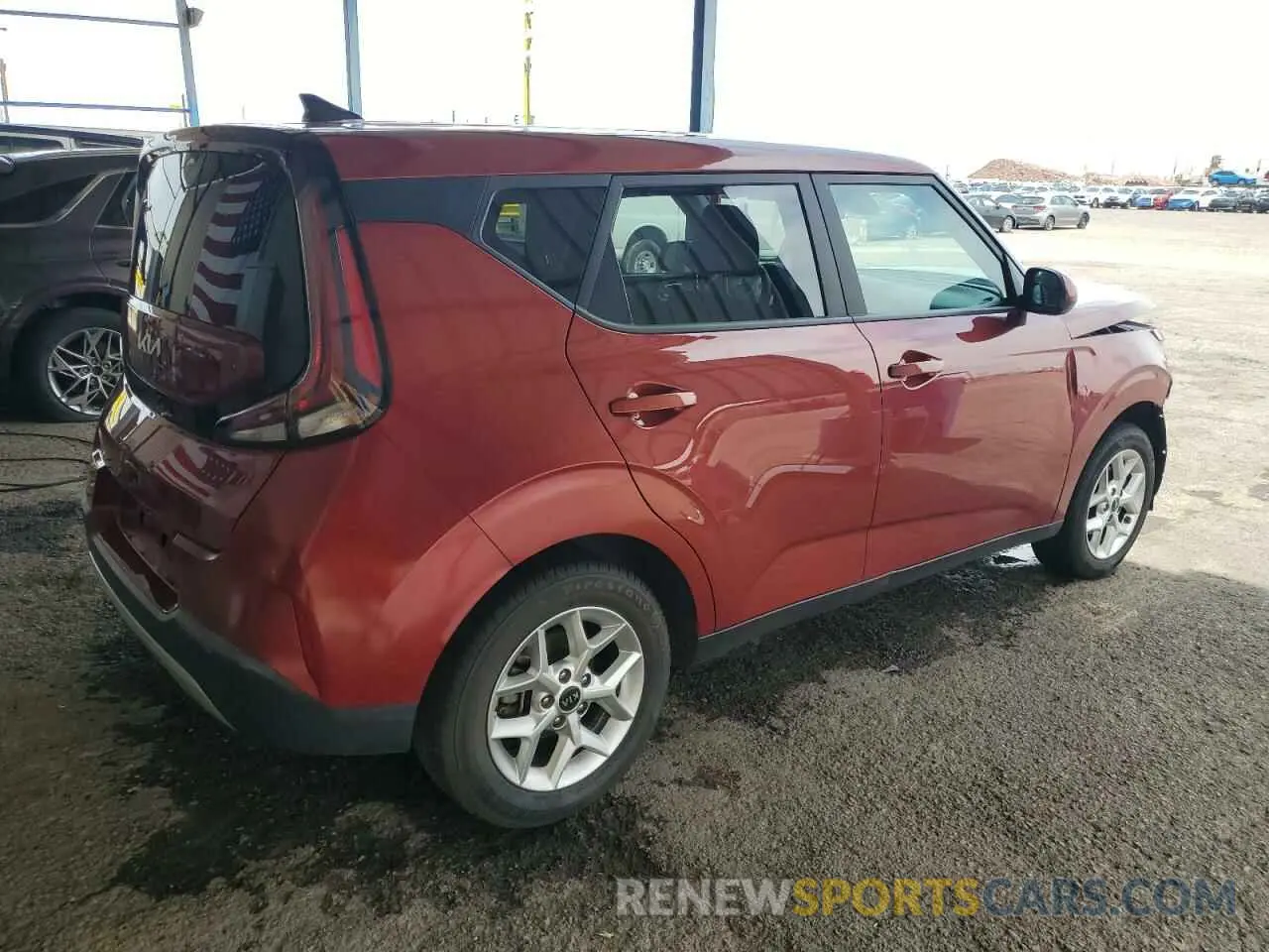 3 Photograph of a damaged car KNDJ23AU8P7877600 KIA SOUL 2023