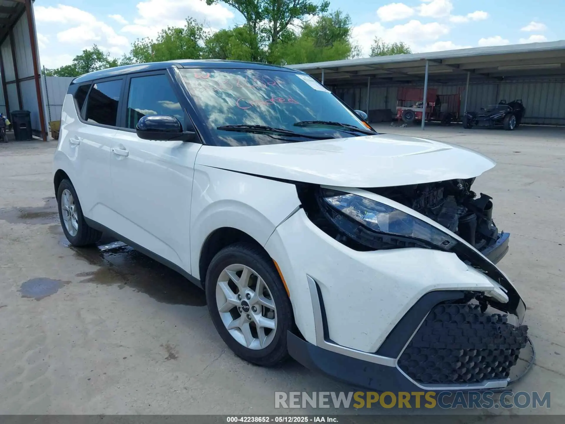 1 Photograph of a damaged car KNDJ23AU9P7194417 KIA SOUL 2023