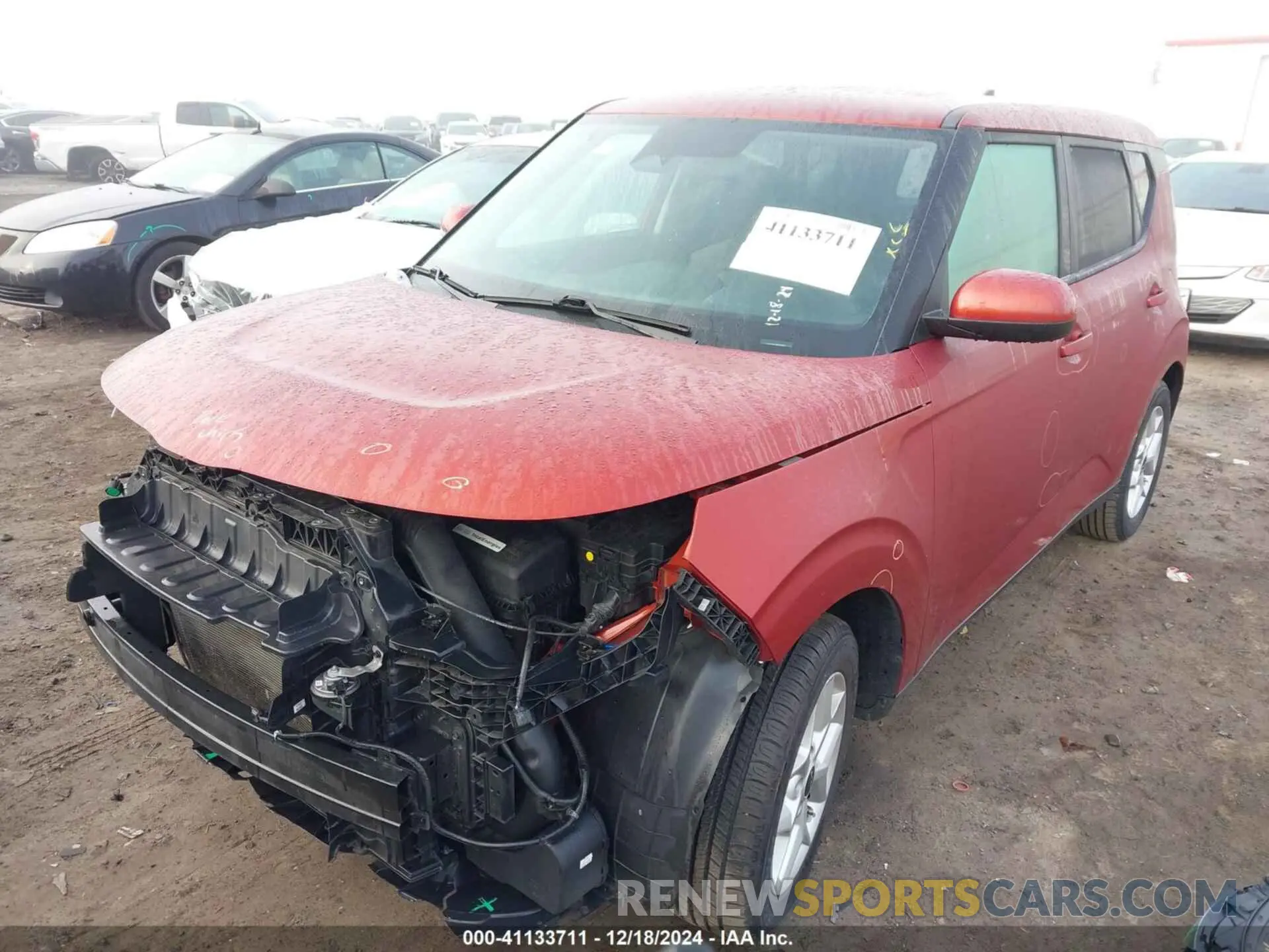 2 Photograph of a damaged car KNDJ23AU9P7855671 KIA SOUL 2023