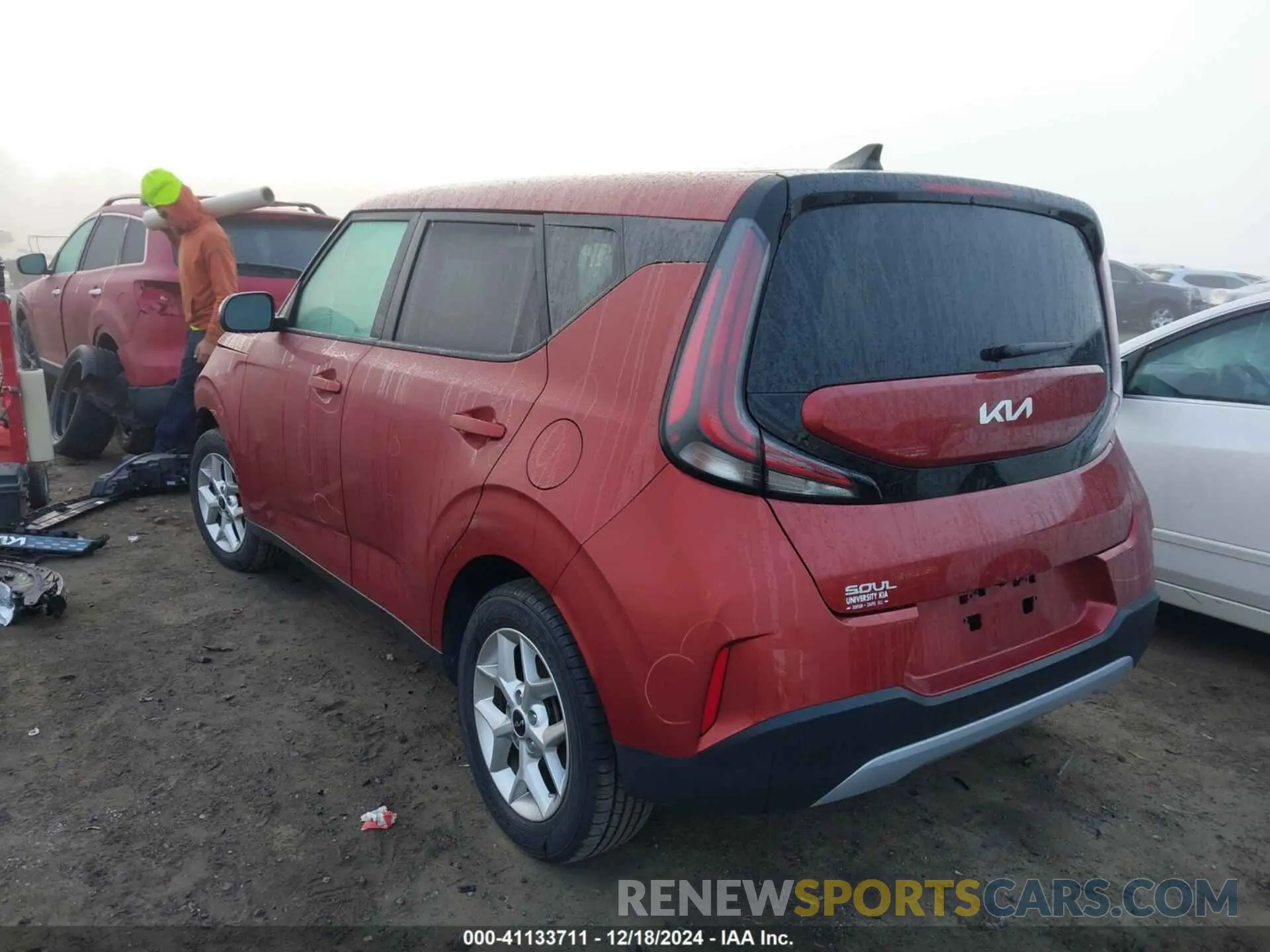 3 Photograph of a damaged car KNDJ23AU9P7855671 KIA SOUL 2023