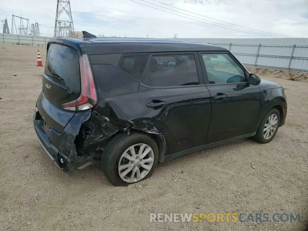 3 Photograph of a damaged car KNDJ23AU9P7855783 KIA SOUL 2023