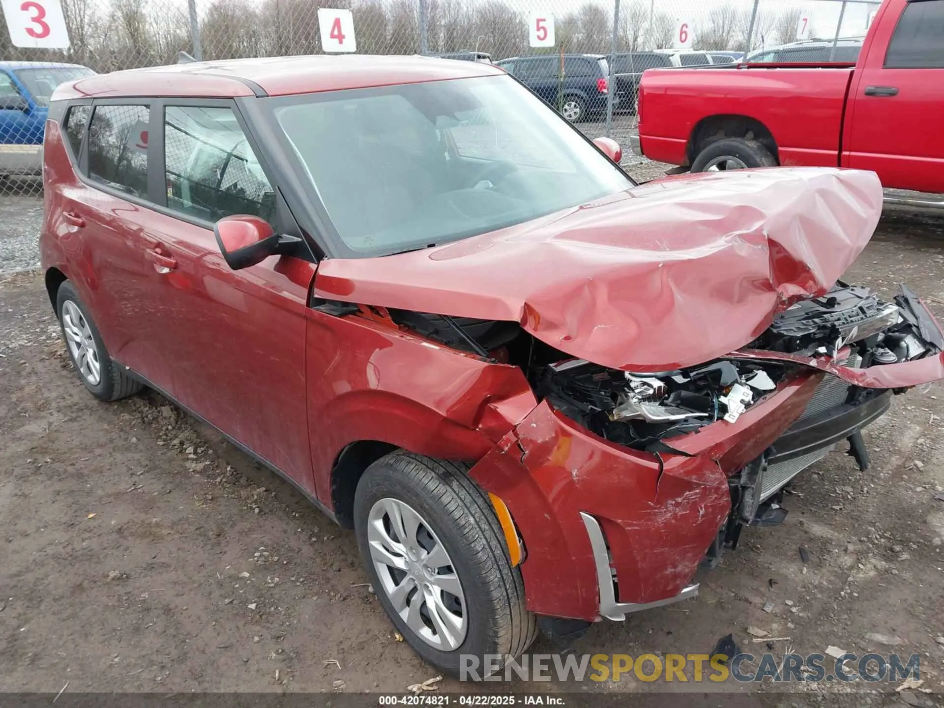 1 Фотография поврежденного автомобиля KNDJ23AUXP7890087 KIA SOUL 2023