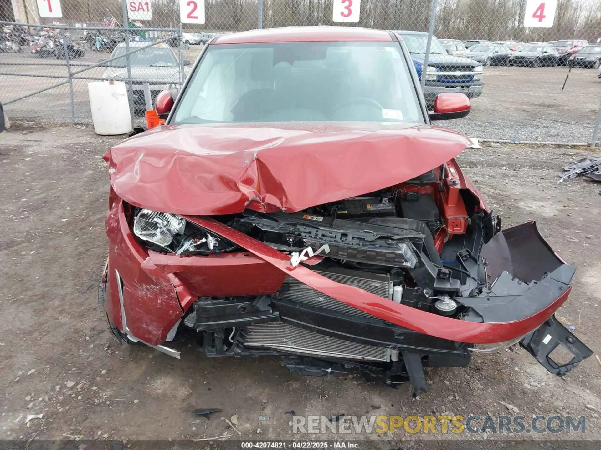 6 Фотография поврежденного автомобиля KNDJ23AUXP7890087 KIA SOUL 2023