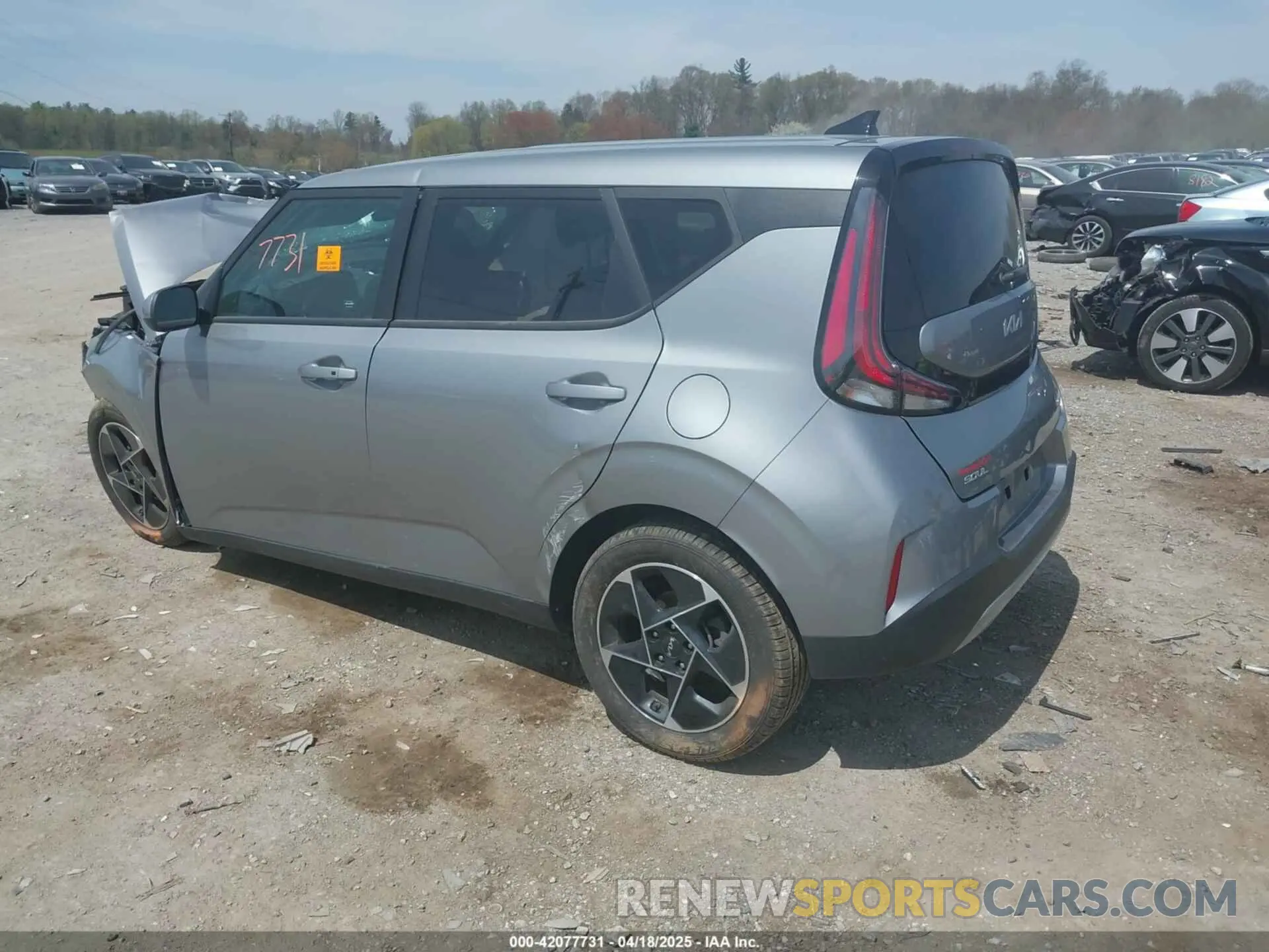 3 Photograph of a damaged car KNDJ33AU4P7866056 KIA SOUL 2023