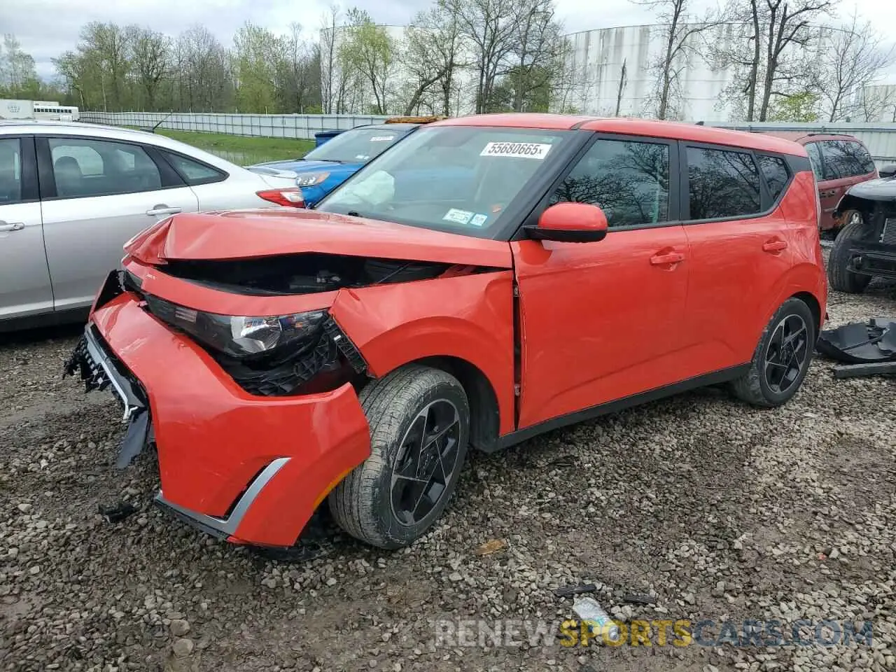1 Photograph of a damaged car KNDJ33AU5P7187770 KIA SOUL 2023