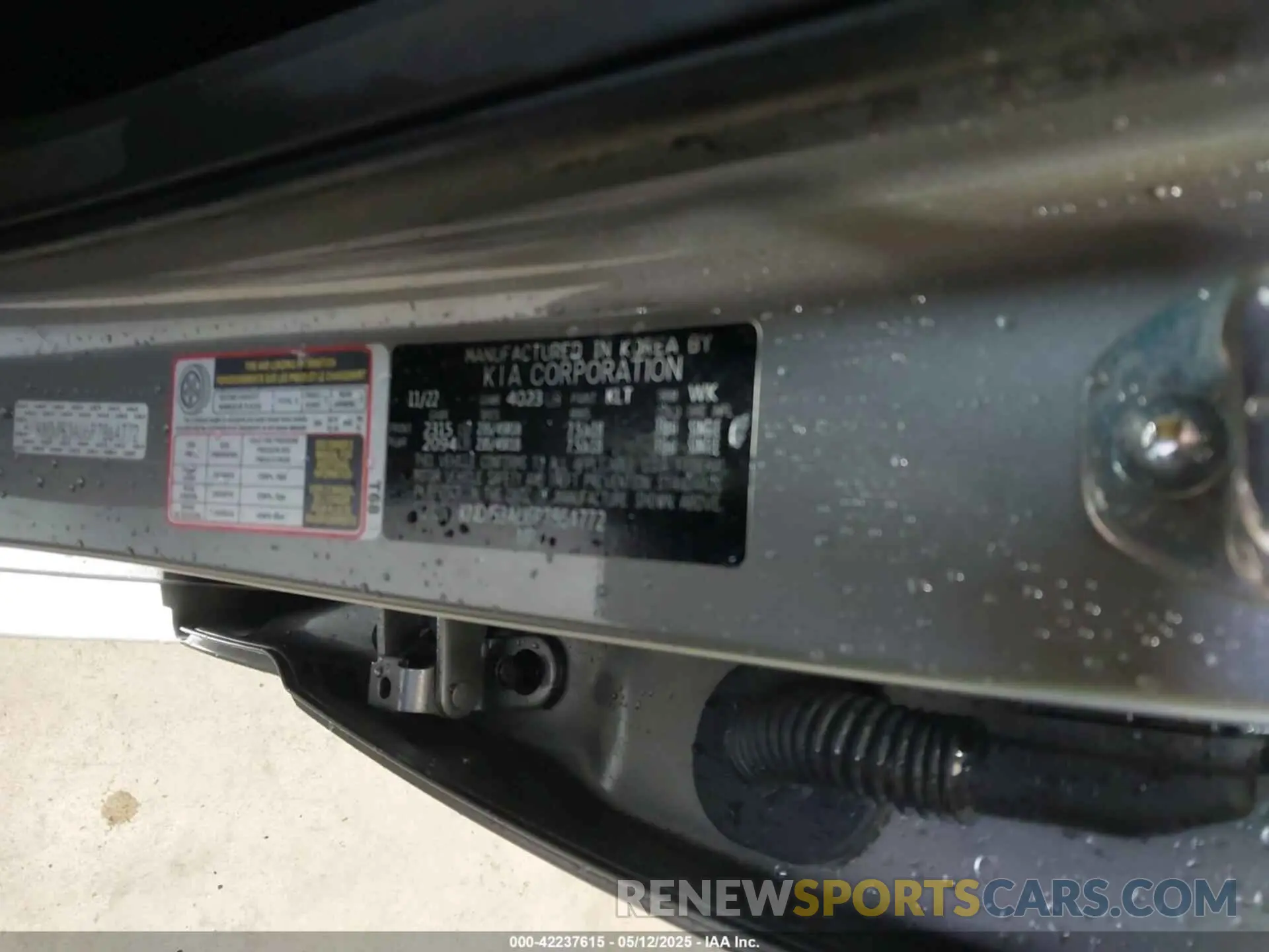 9 Photograph of a damaged car KNDJ53AU6P7864772 KIA SOUL 2023
