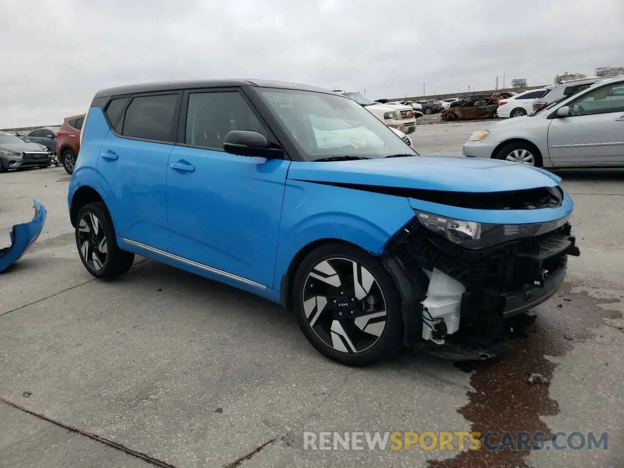 4 Фотография поврежденного автомобиля KNDJ53AU7P7213148 KIA SOUL 2023