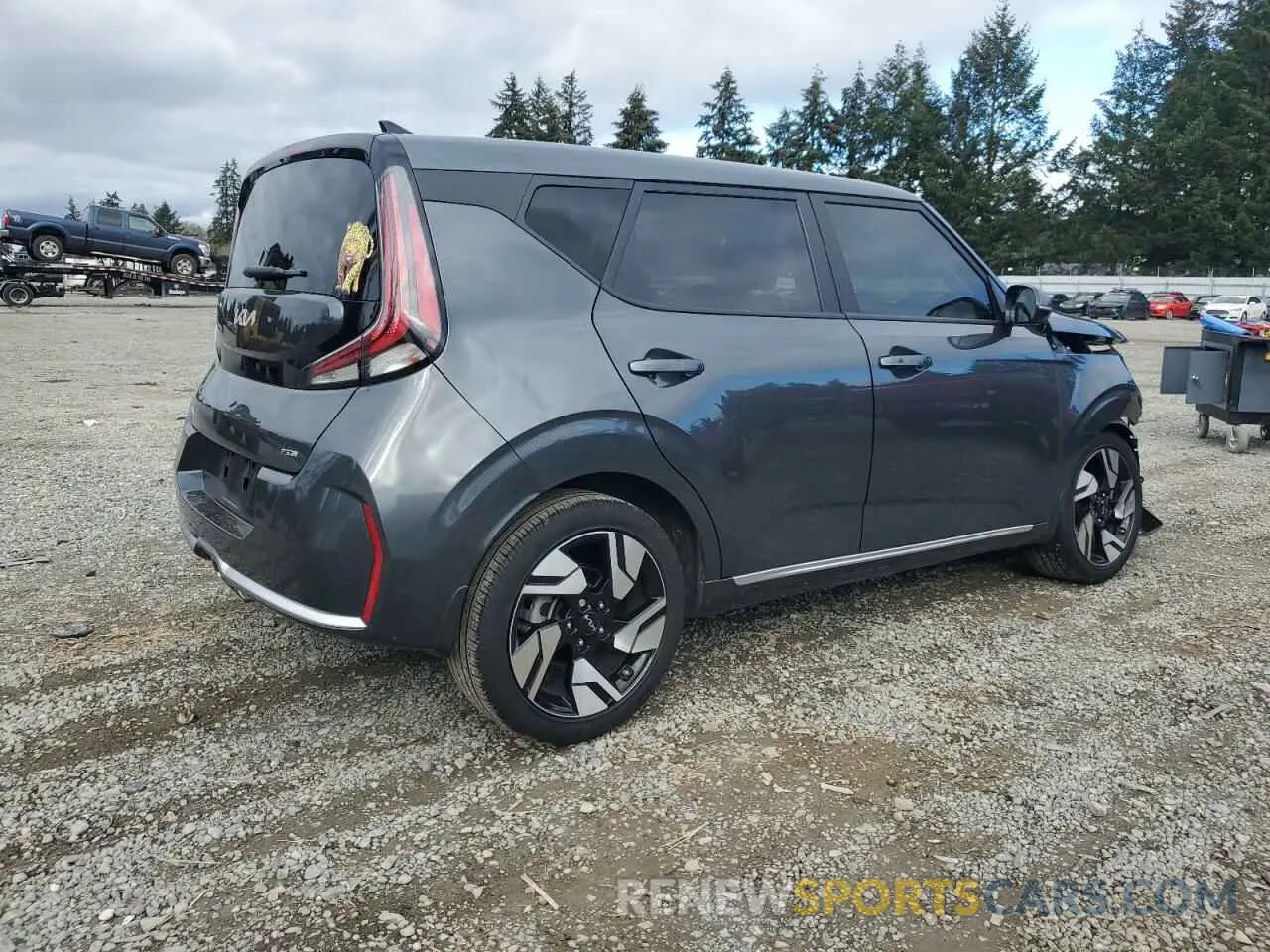 3 Фотография поврежденного автомобиля KNDJ53AU8P7882125 KIA SOUL 2023