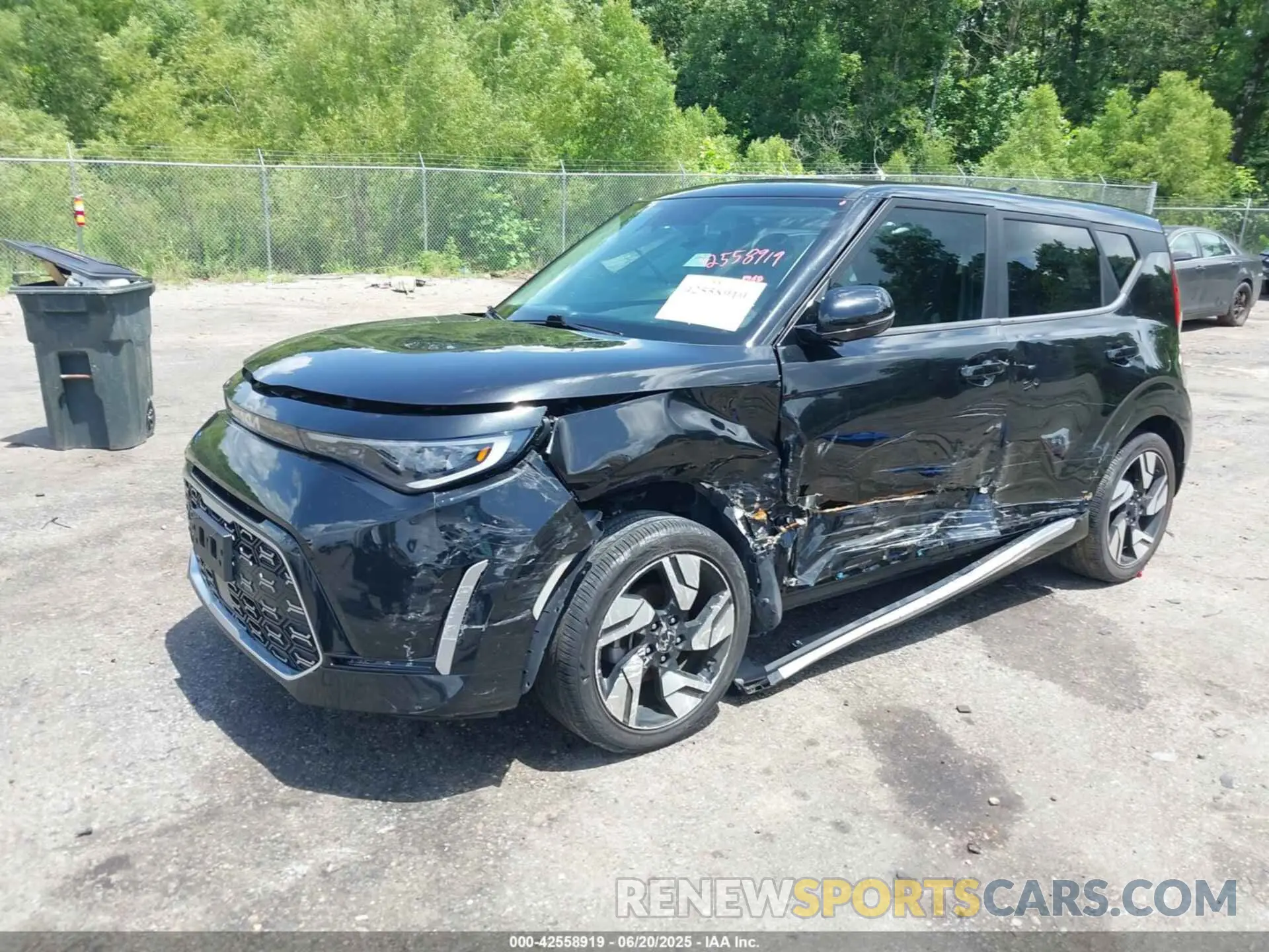 2 Photograph of a damaged car KNDJ53AUXP7872874 KIA SOUL 2023