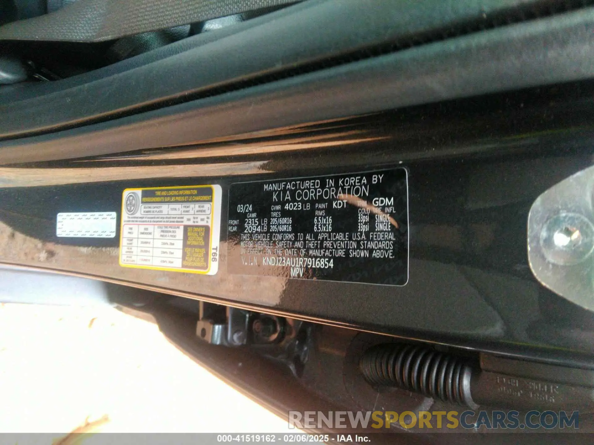 9 Photograph of a damaged car KNDJ23AU1R7916854 KIA SOUL 2024