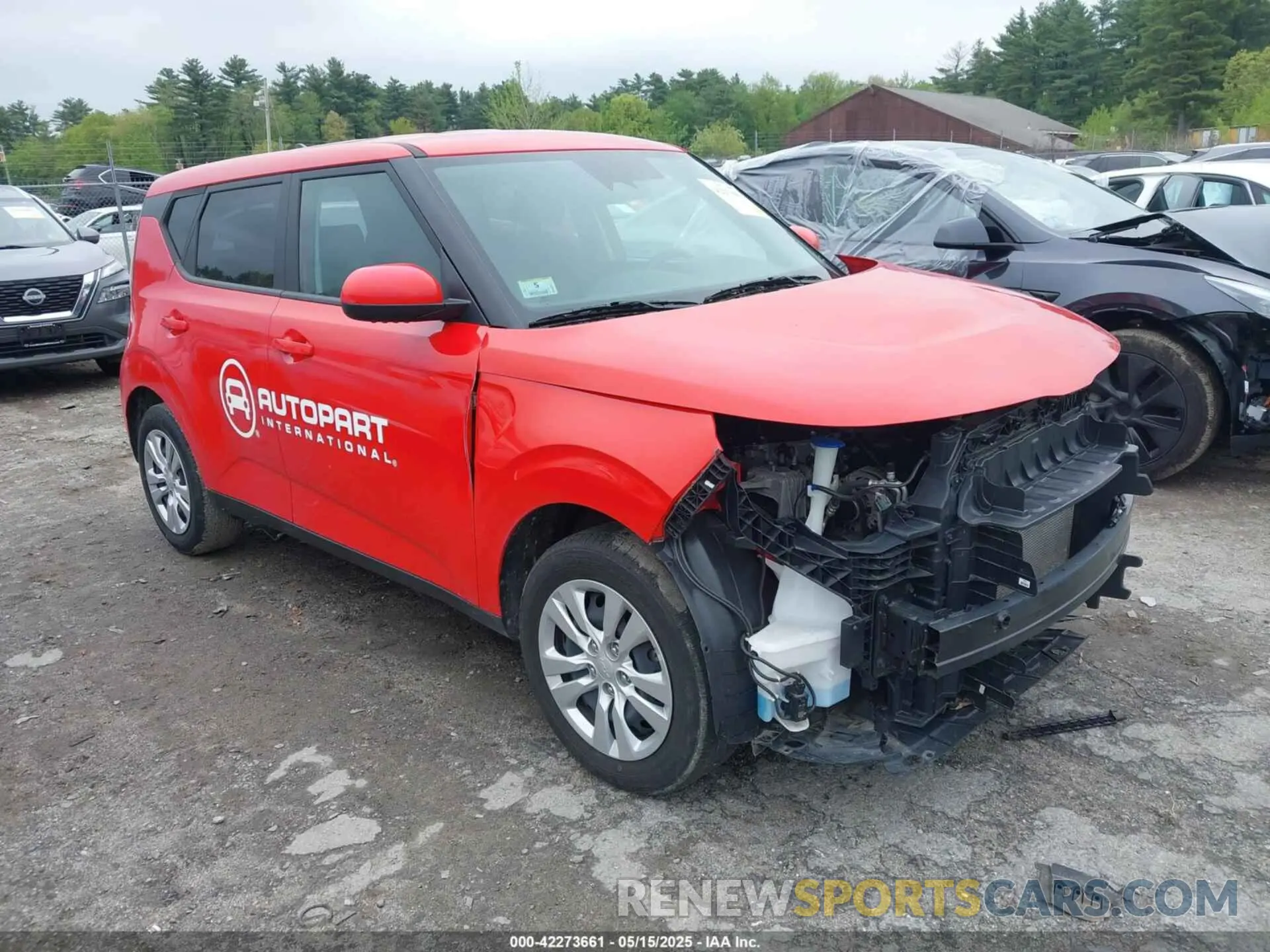 1 Photograph of a damaged car KNDJ23AU3R7230041 KIA SOUL 2024