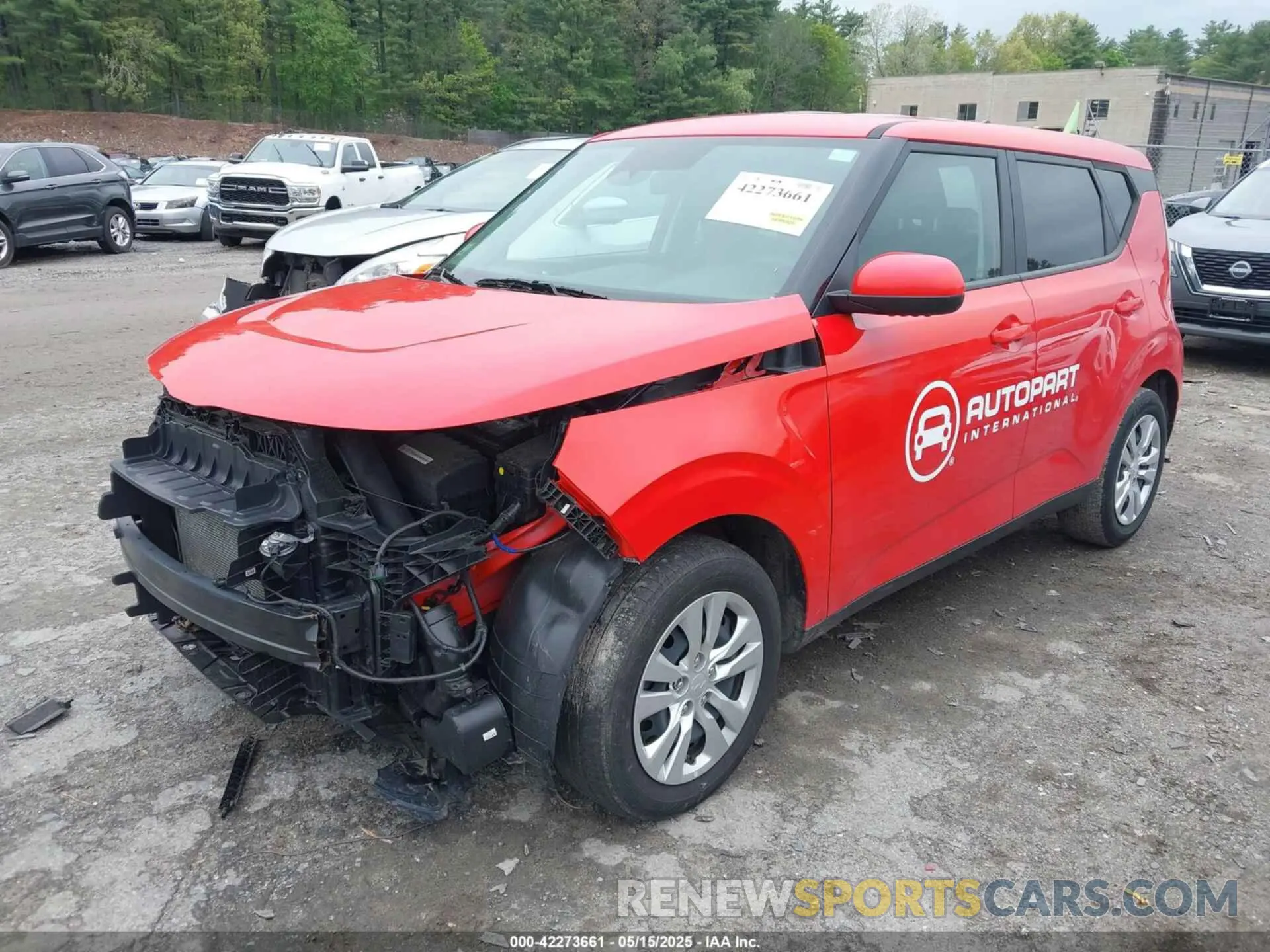 2 Photograph of a damaged car KNDJ23AU3R7230041 KIA SOUL 2024