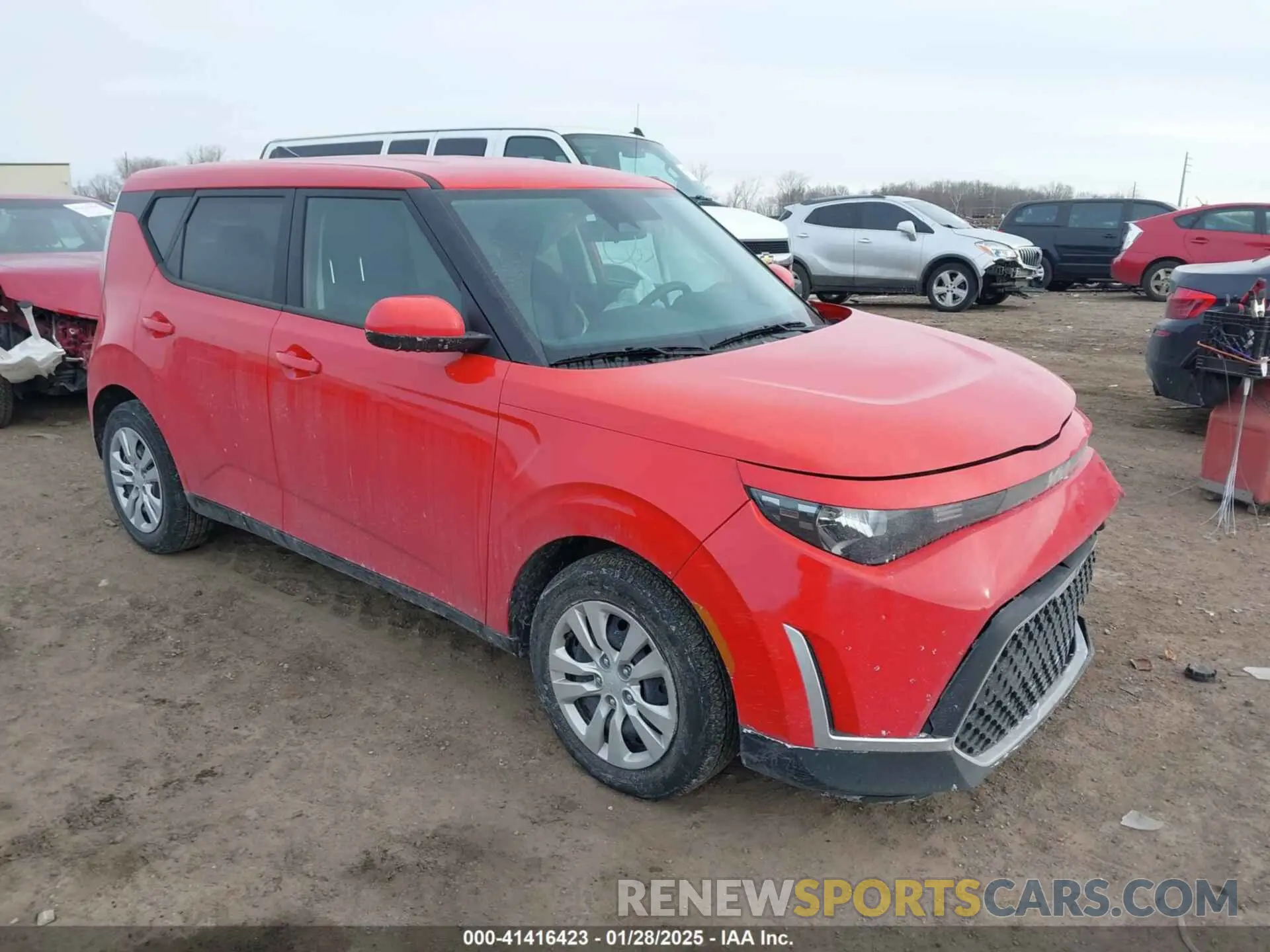 1 Photograph of a damaged car KNDJ23AU4R7233417 KIA SOUL 2024