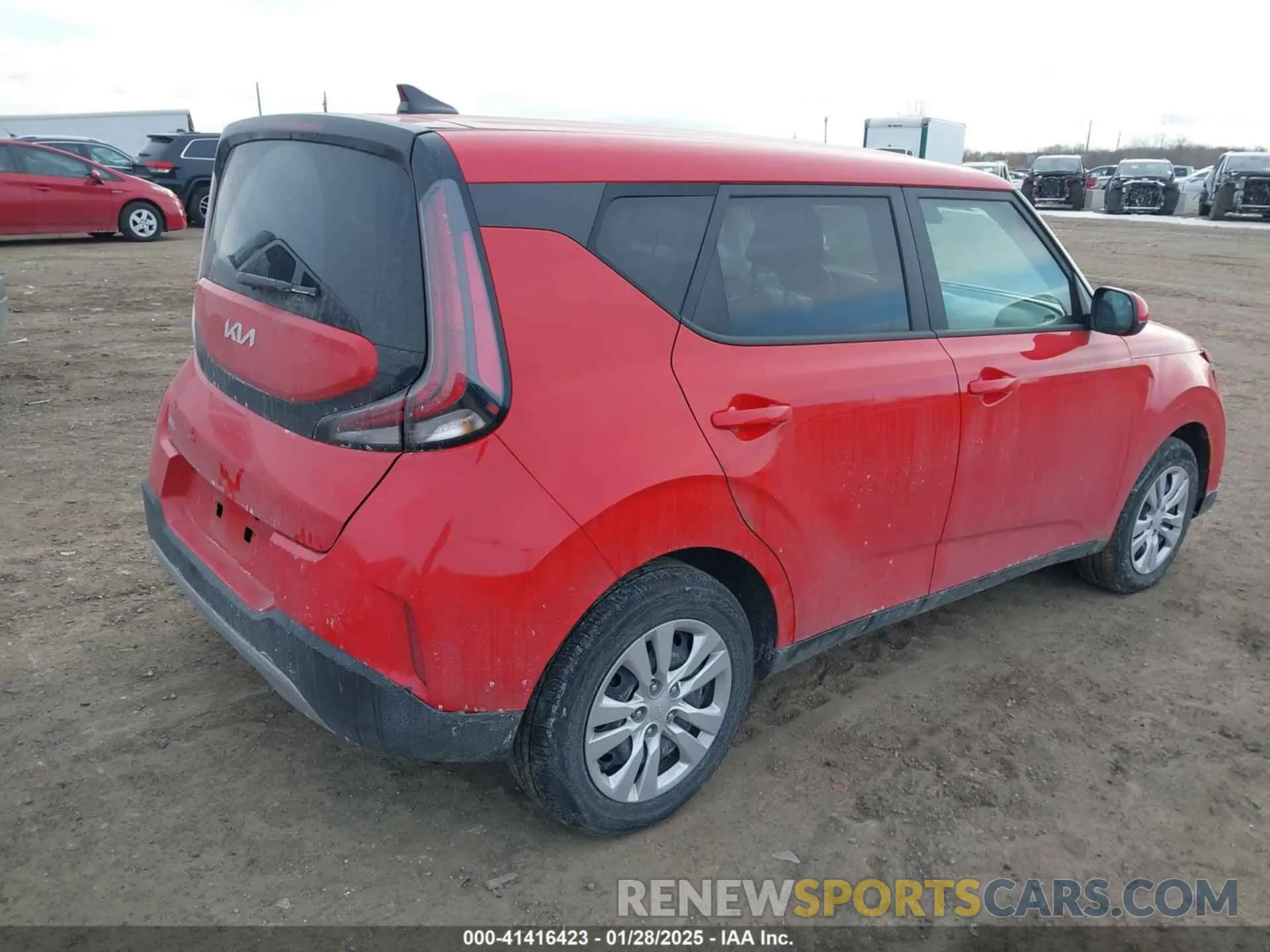 4 Photograph of a damaged car KNDJ23AU4R7233417 KIA SOUL 2024