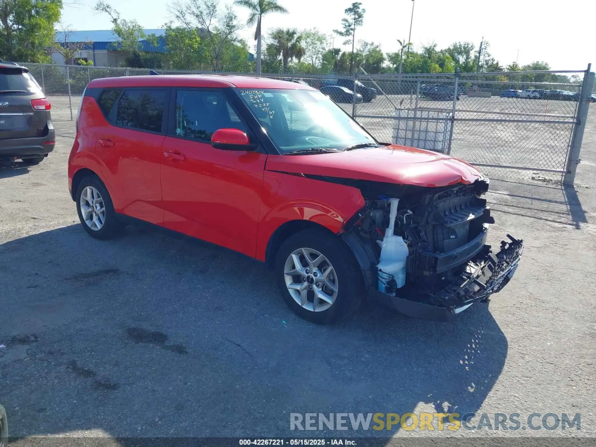 1 Photograph of a damaged car KNDJ23AU5R7231871 KIA SOUL 2024