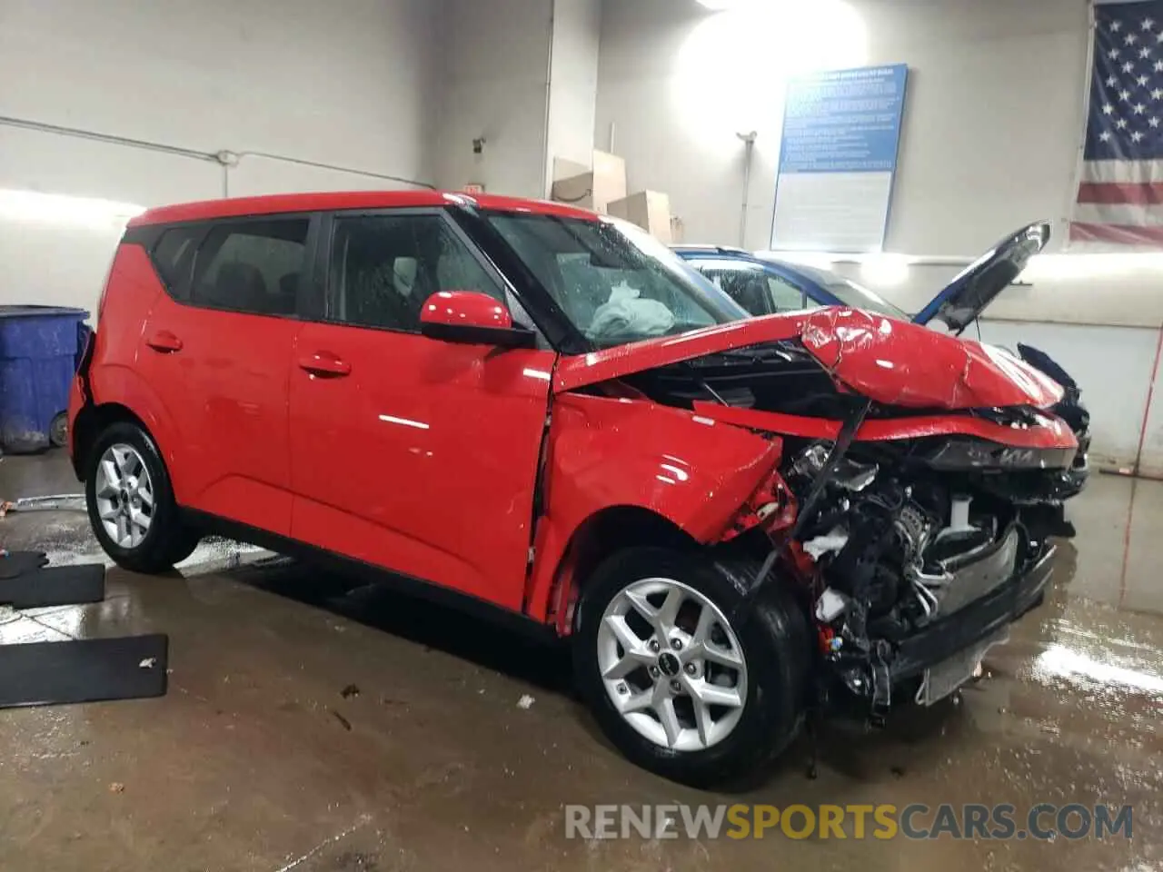4 Photograph of a damaged car KNDJ23AU7R7237767 KIA SOUL 2024