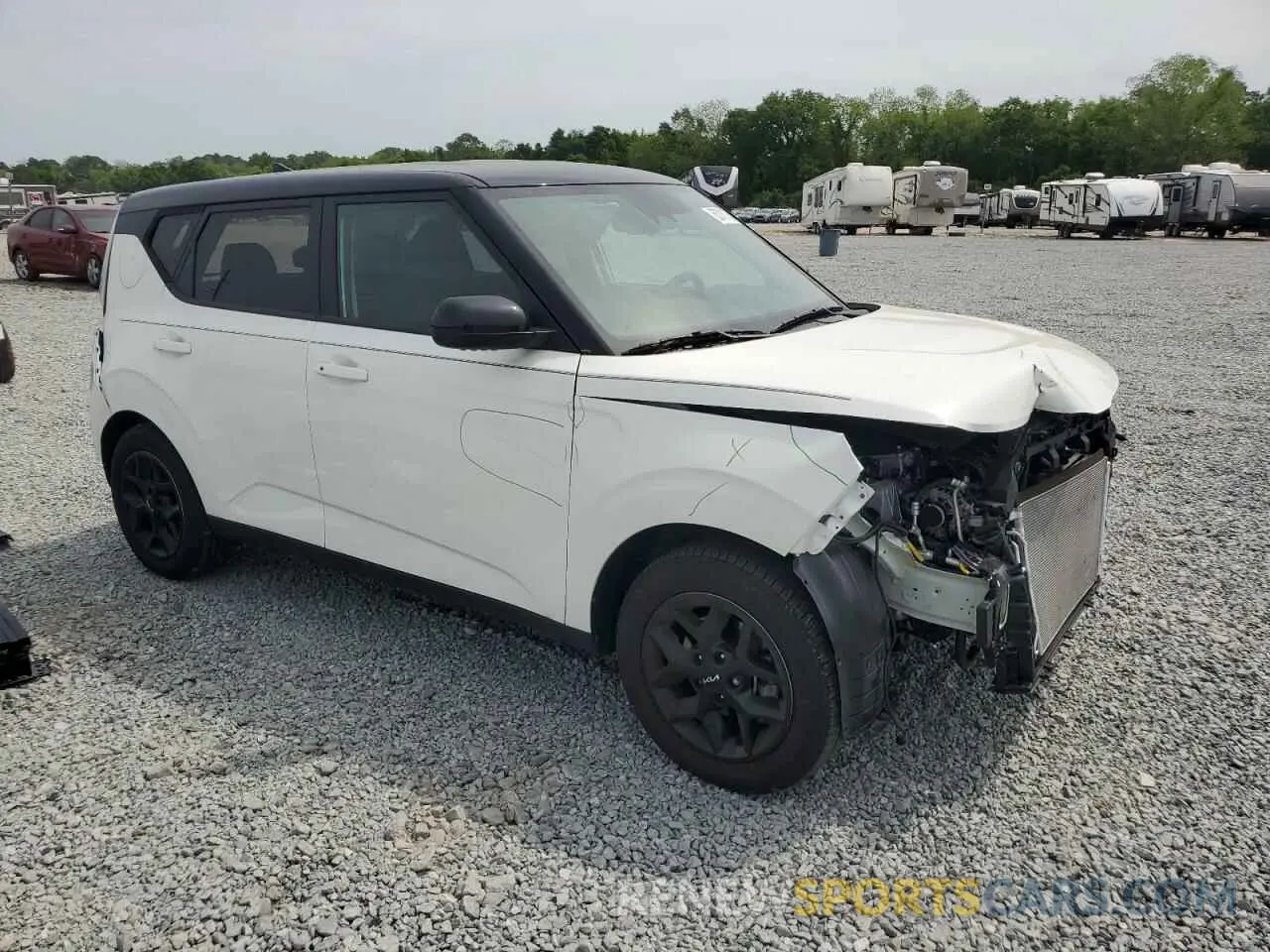4 Photograph of a damaged car KNDJ23AU8R7229774 KIA SOUL 2024