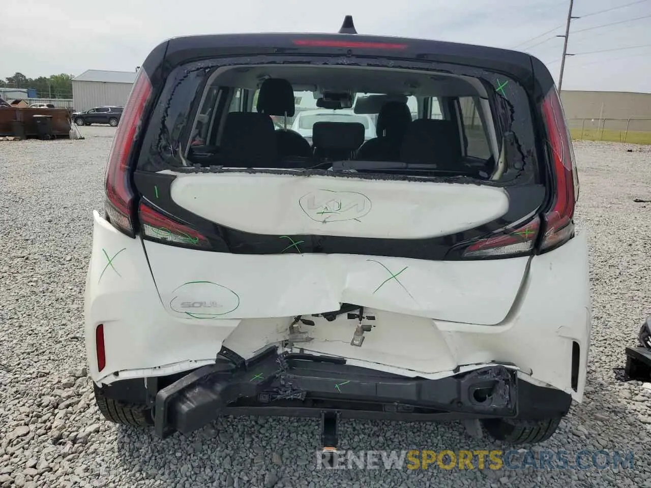 6 Photograph of a damaged car KNDJ23AU8R7229774 KIA SOUL 2024