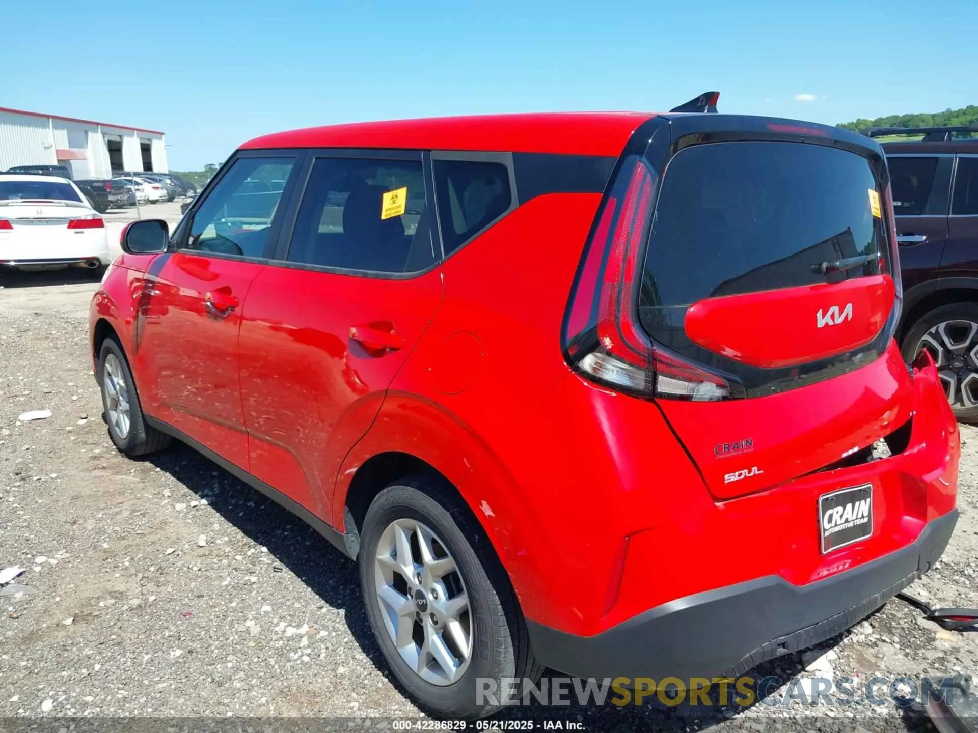3 Photograph of a damaged car KNDJ23AU8R7233601 KIA SOUL 2024